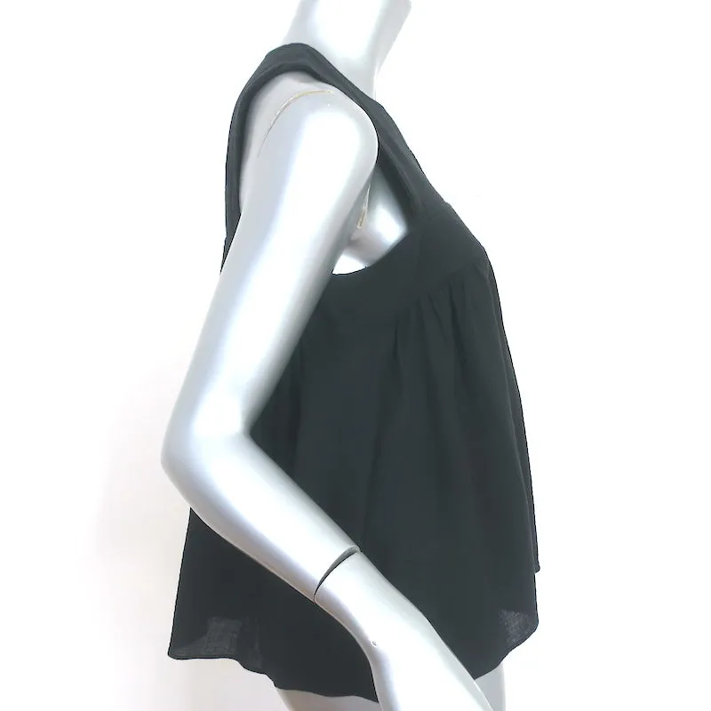 Apiece Apart Débardeur Swing Noir en Coton Taille 4