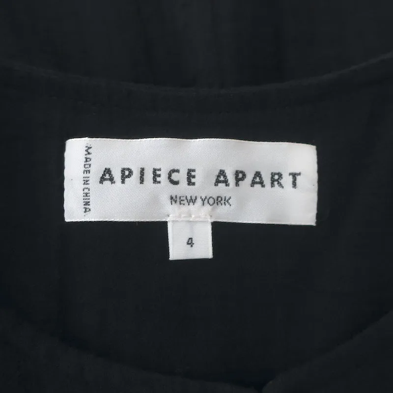 Apiece Apart Débardeur Swing Noir en Coton Taille 4