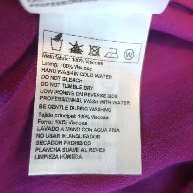 Ba&sh Moccha Haut Fuchsia Imprimé Floral Chiffon Taille 3 Blouse à Manches Courtes