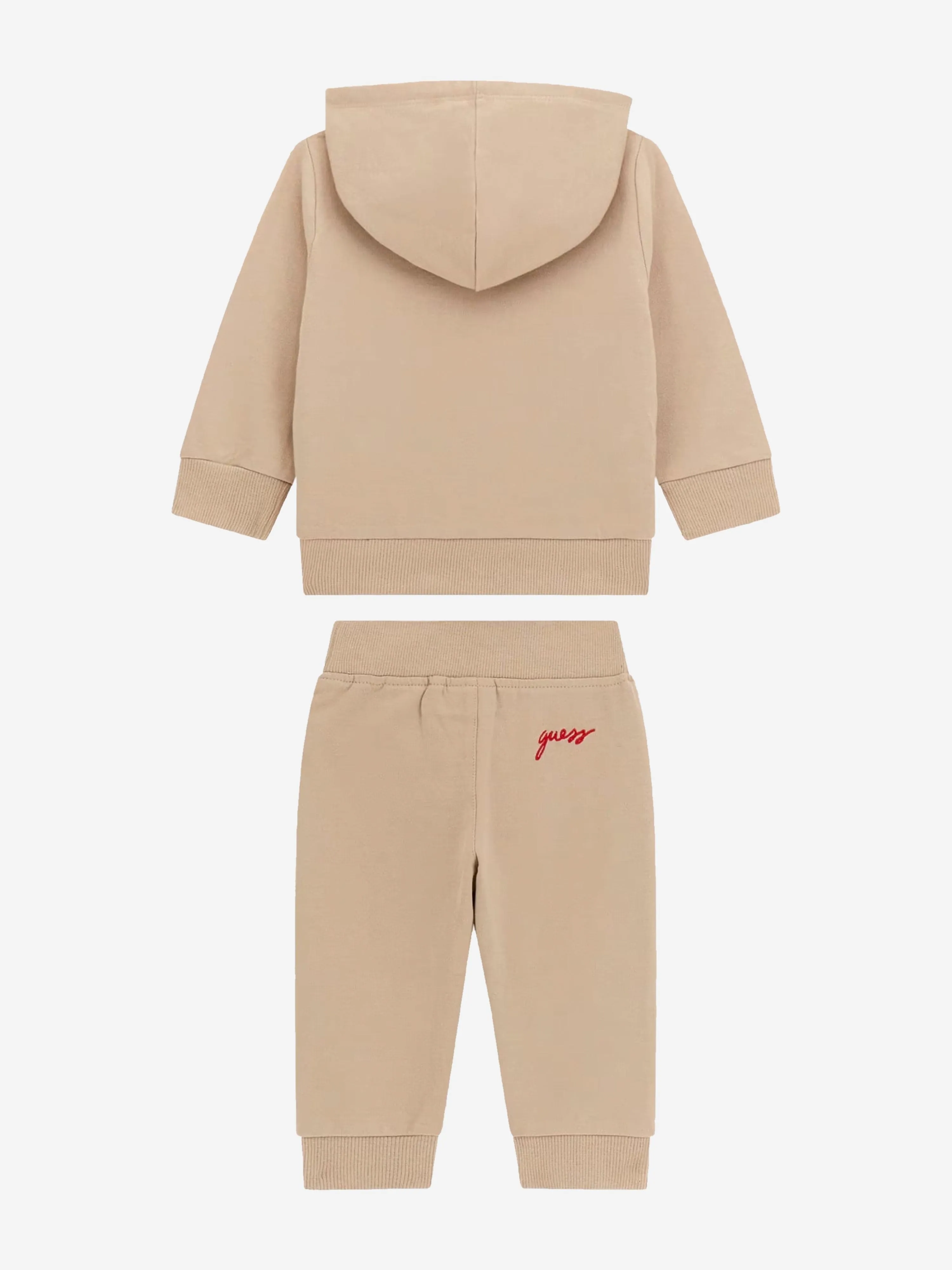 Combinaison ours à traces pour bébé garçon en beige