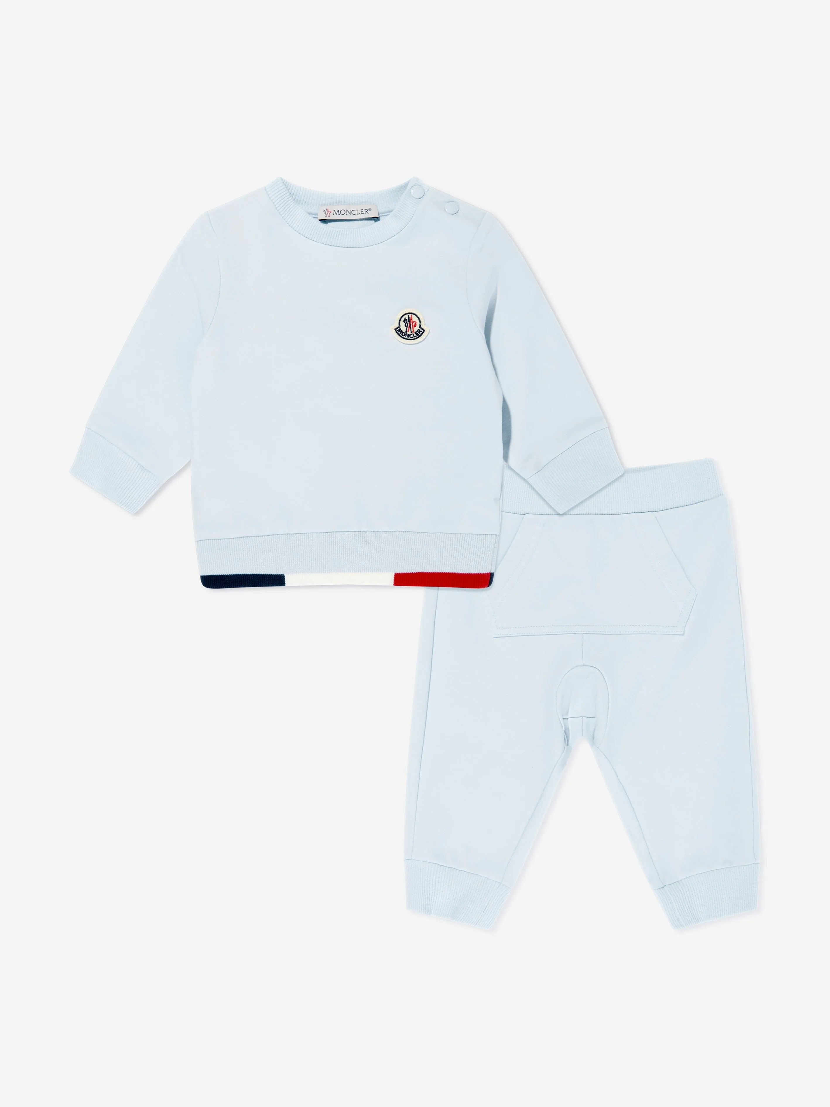 Survêtement avec logo pour bébé garçon en bleu