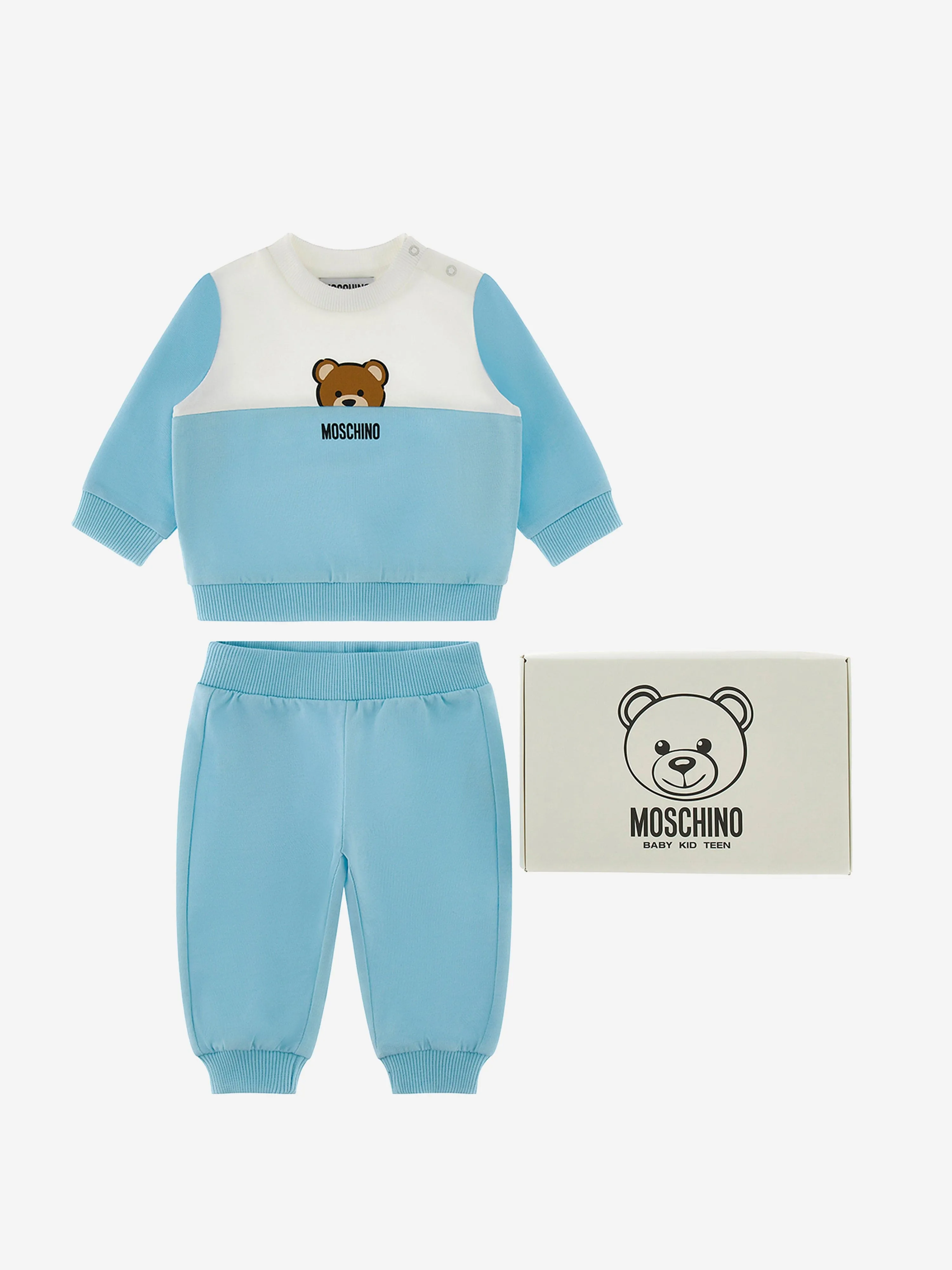 Combinaison Bébé Ourson en Bleu