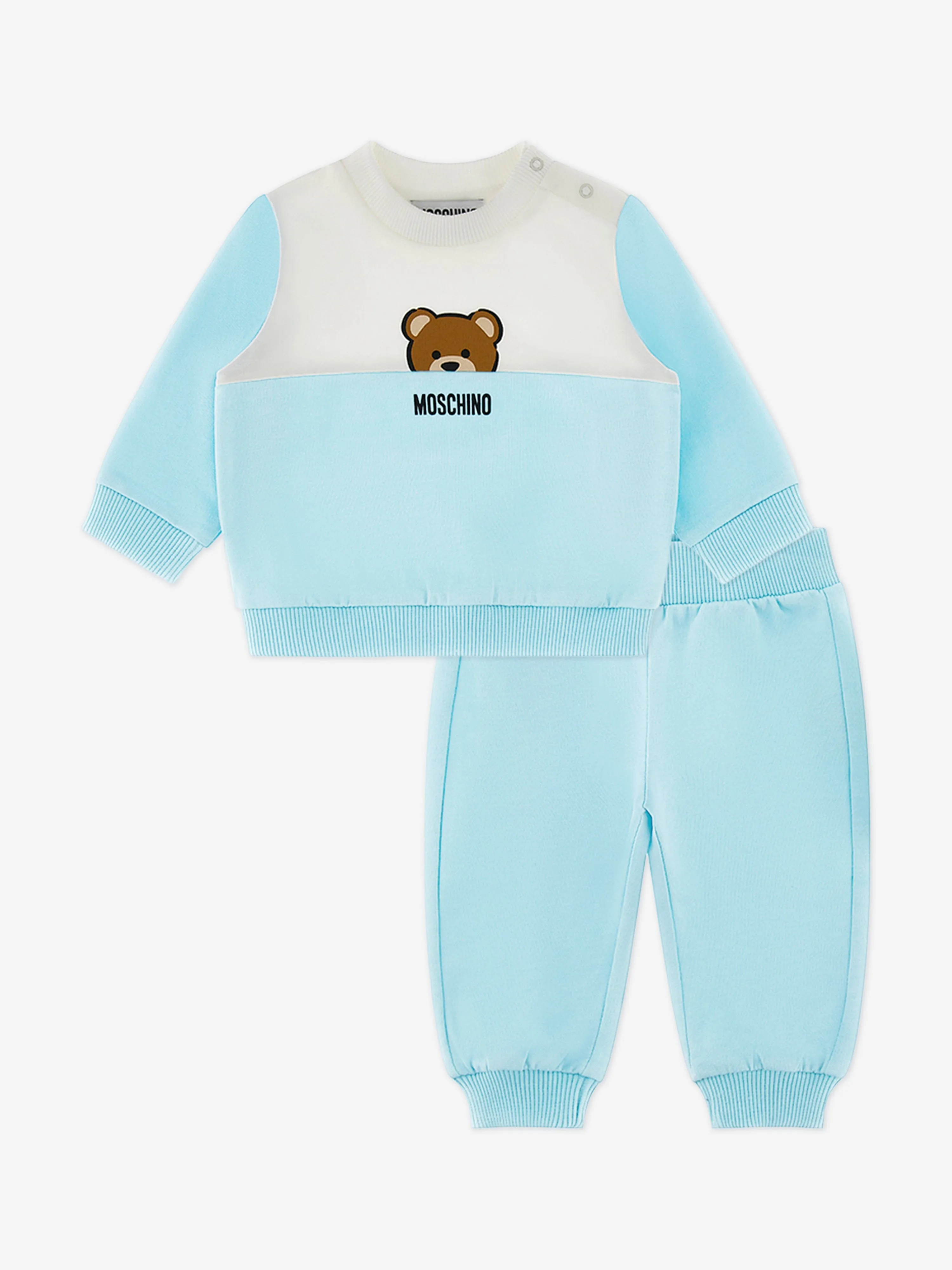 Combinaison Bébé Ourson en Bleu