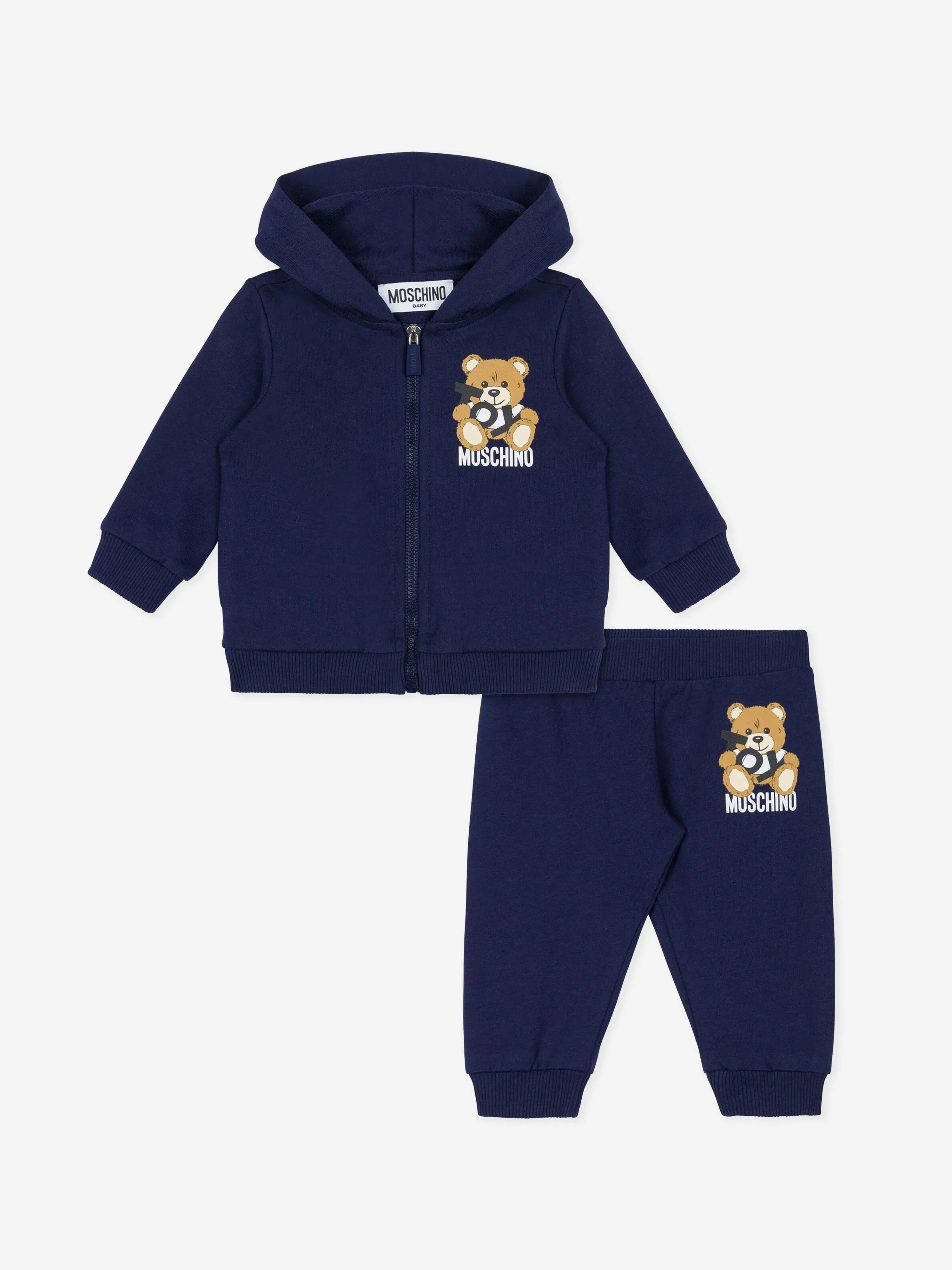 Combinaison Bébé Ourson en Marine