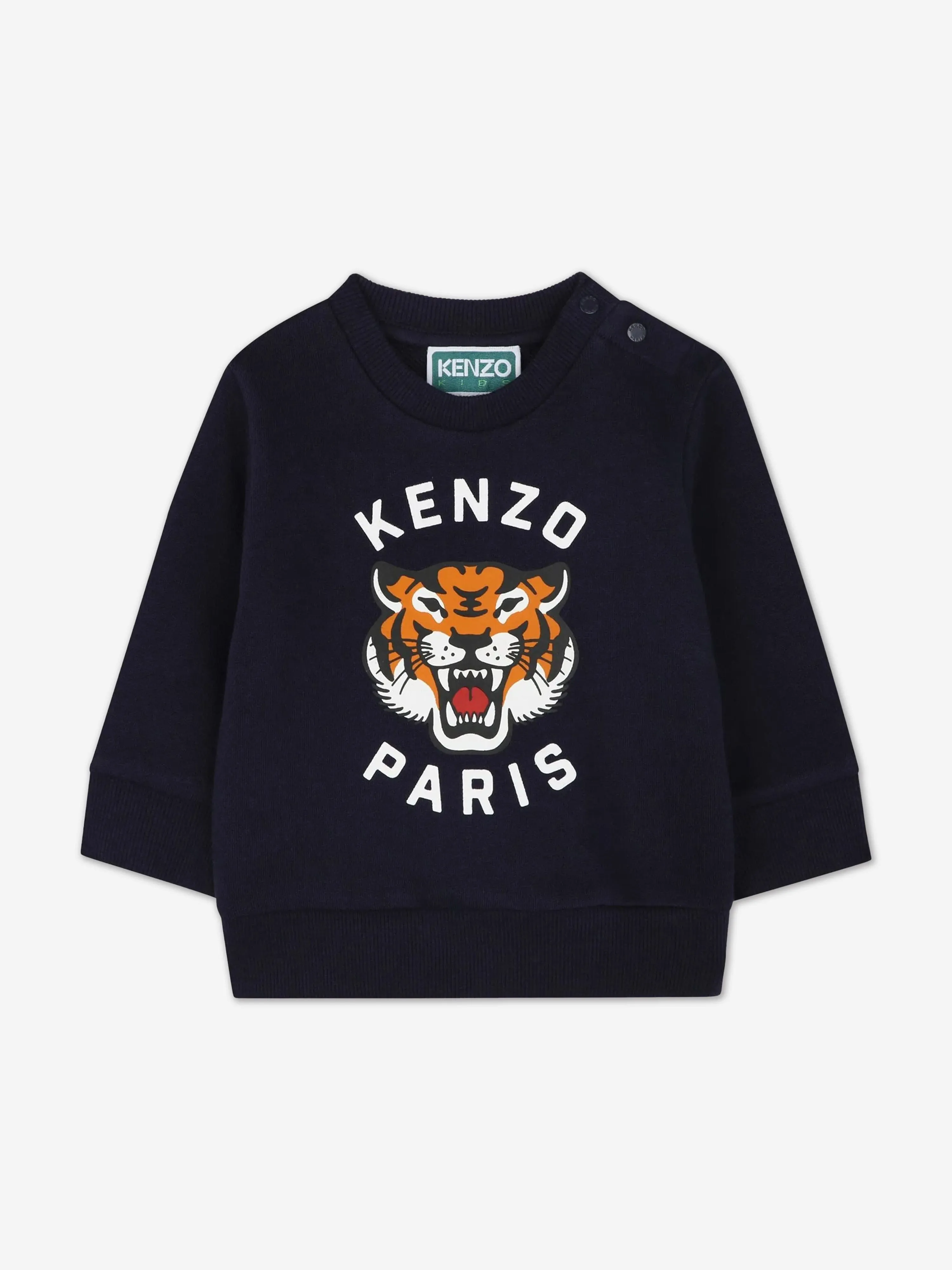 Survêtement avec logo Baby Tiger en marine