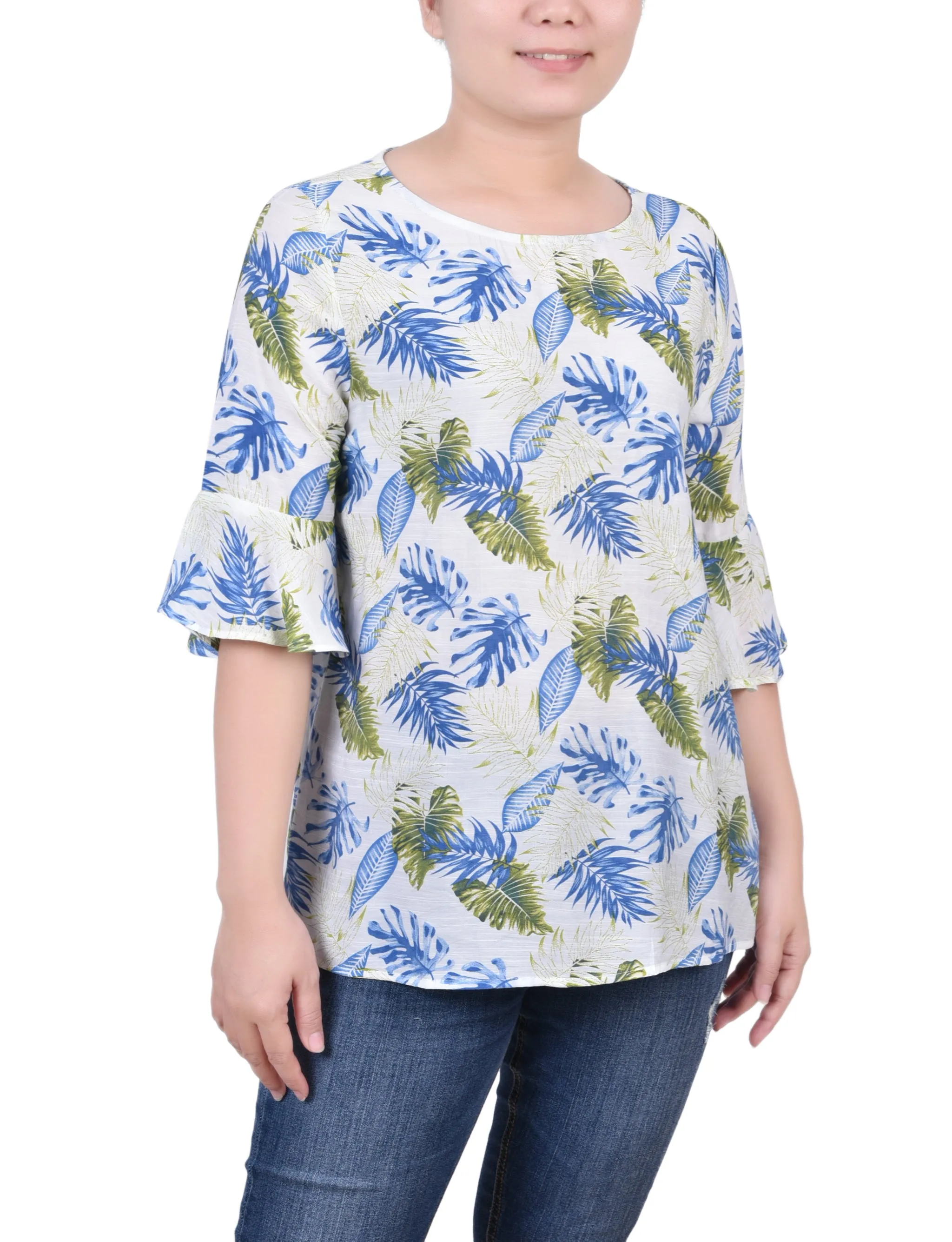 Blouse à manches cloche