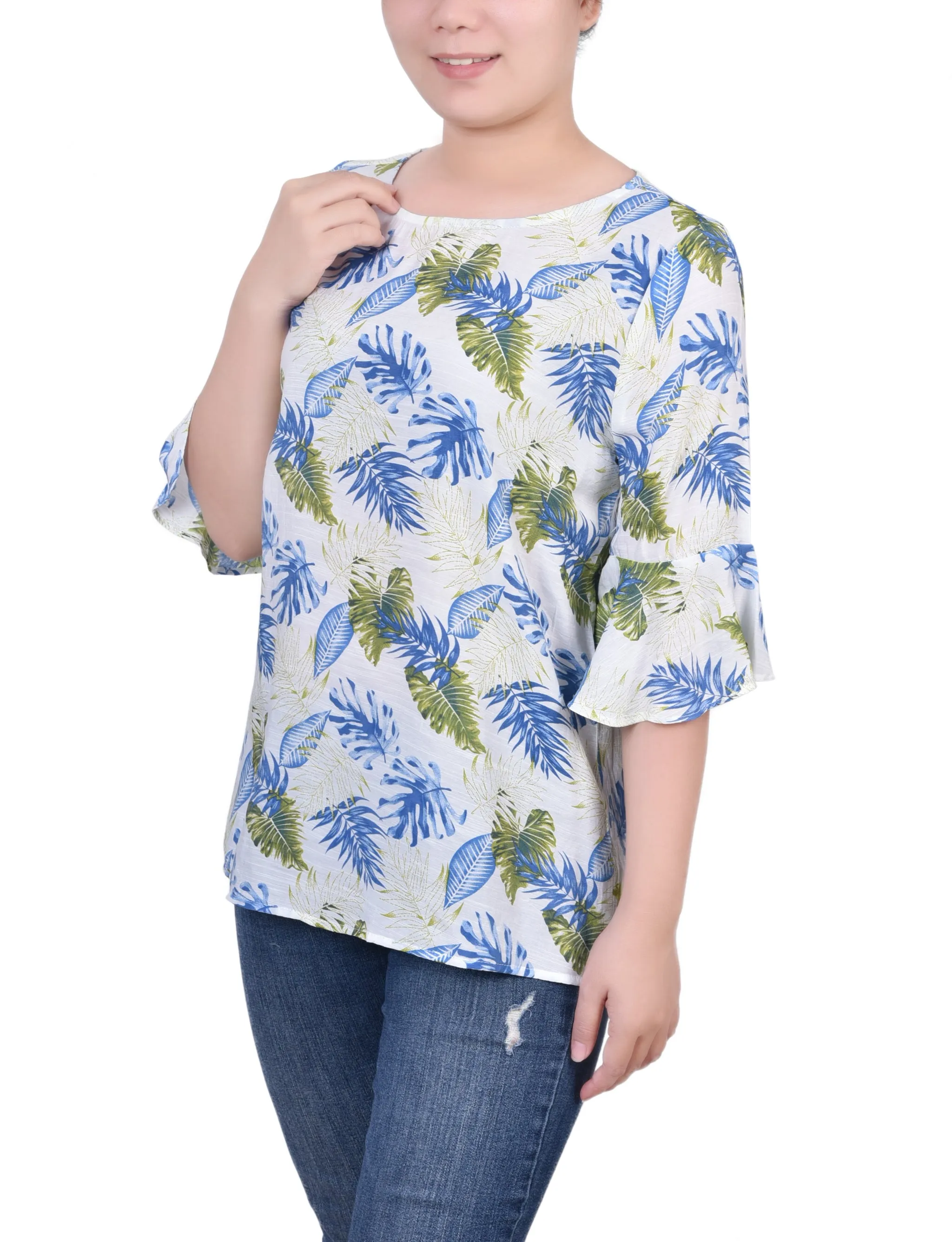 Blouse à manches cloche