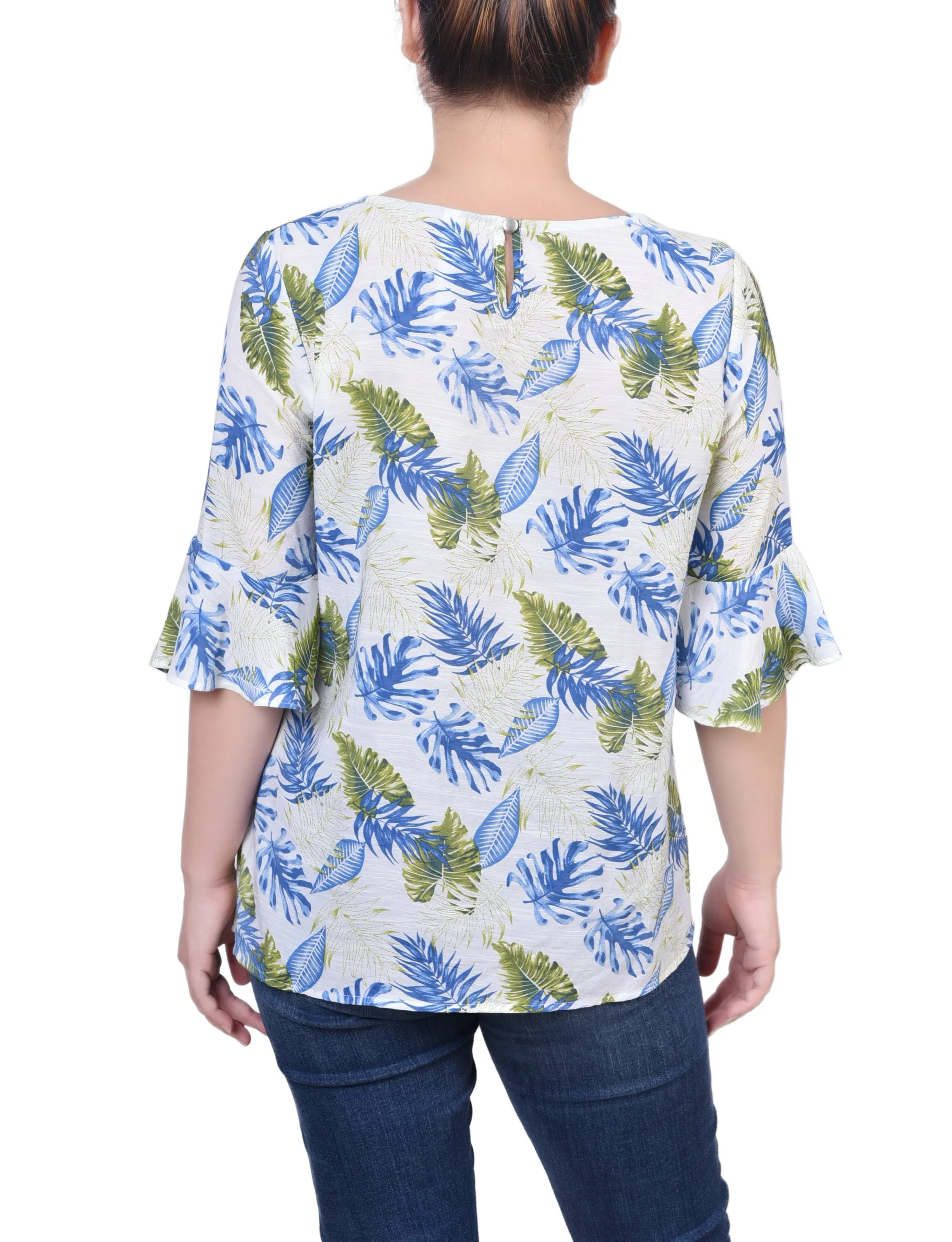 Blouse à manches cloche