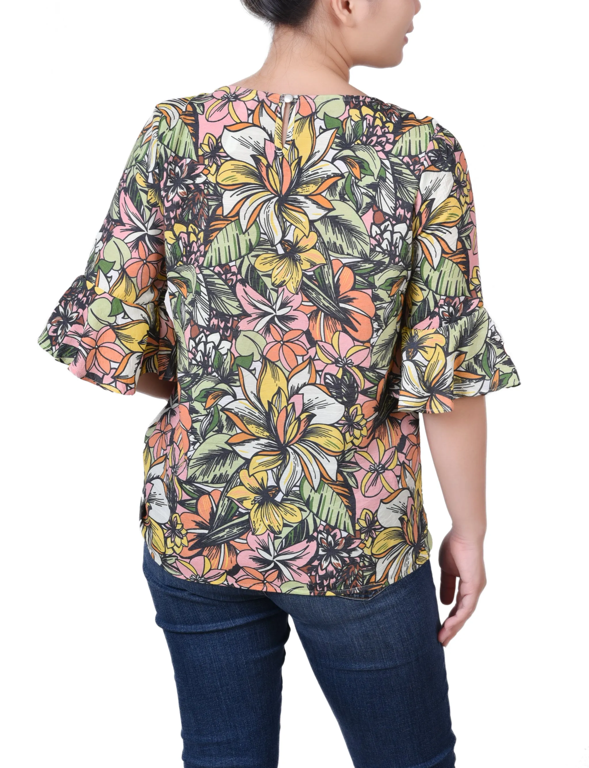 Blouse à manches cloche