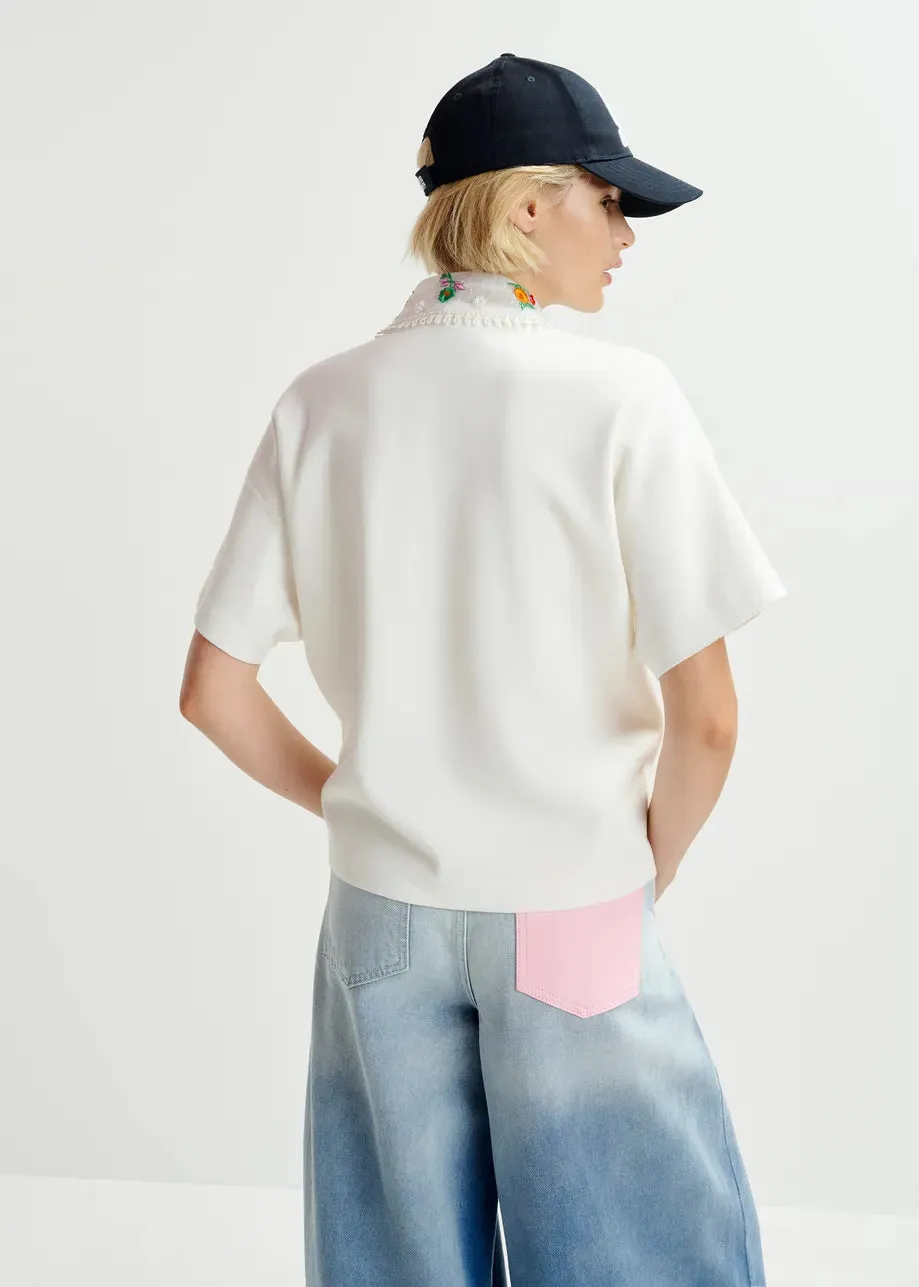 Blouse Hideal Blanc Cassé