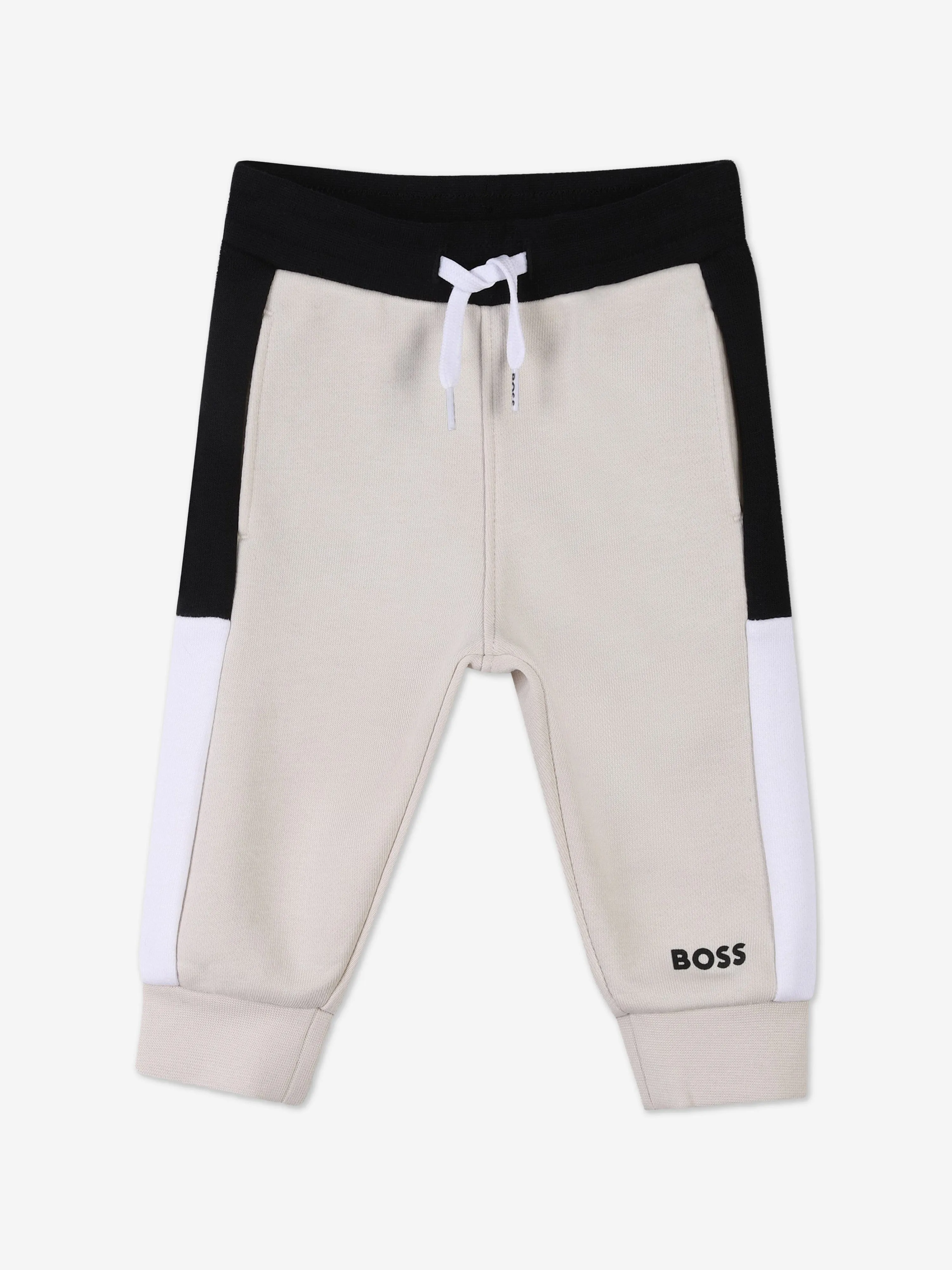 Survêtement BOSS Baby Boys à motifs colorés en beige