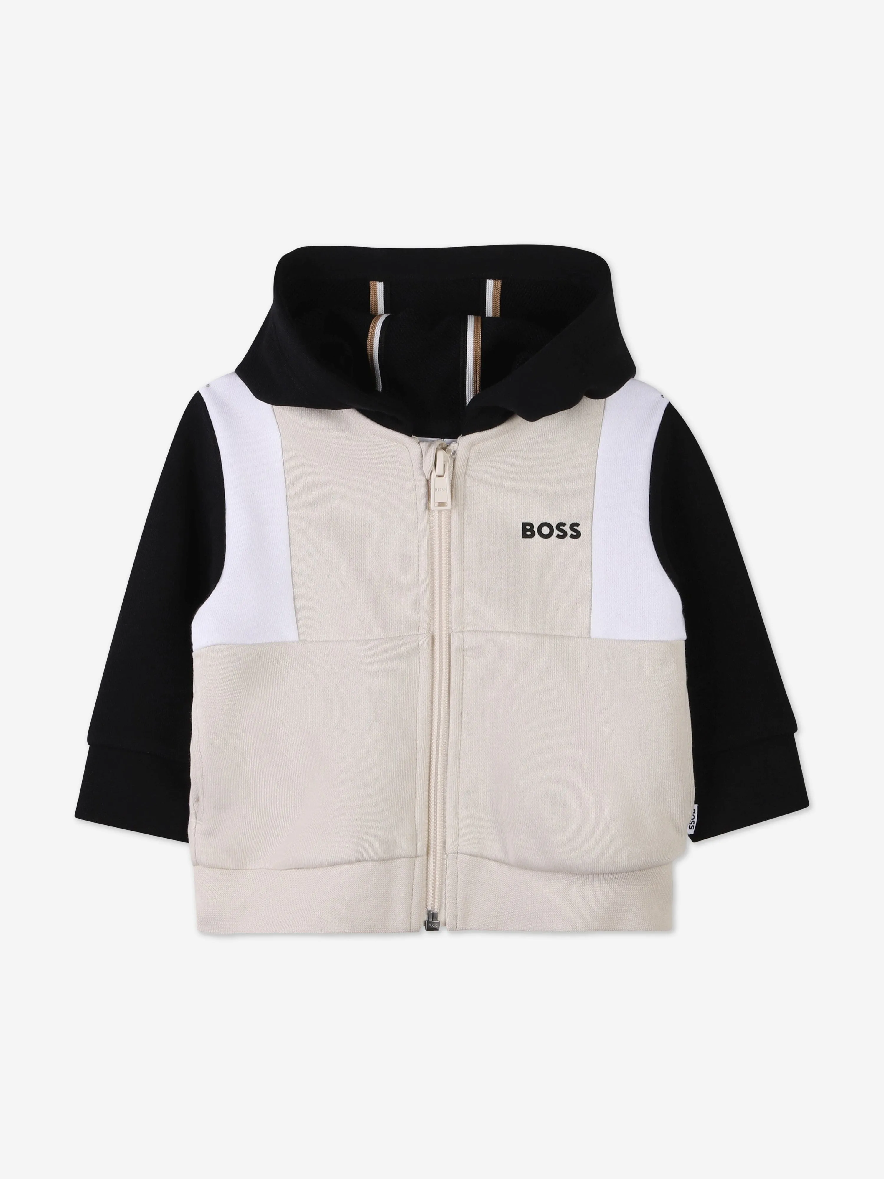Survêtement BOSS Baby Boys à motifs colorés en beige