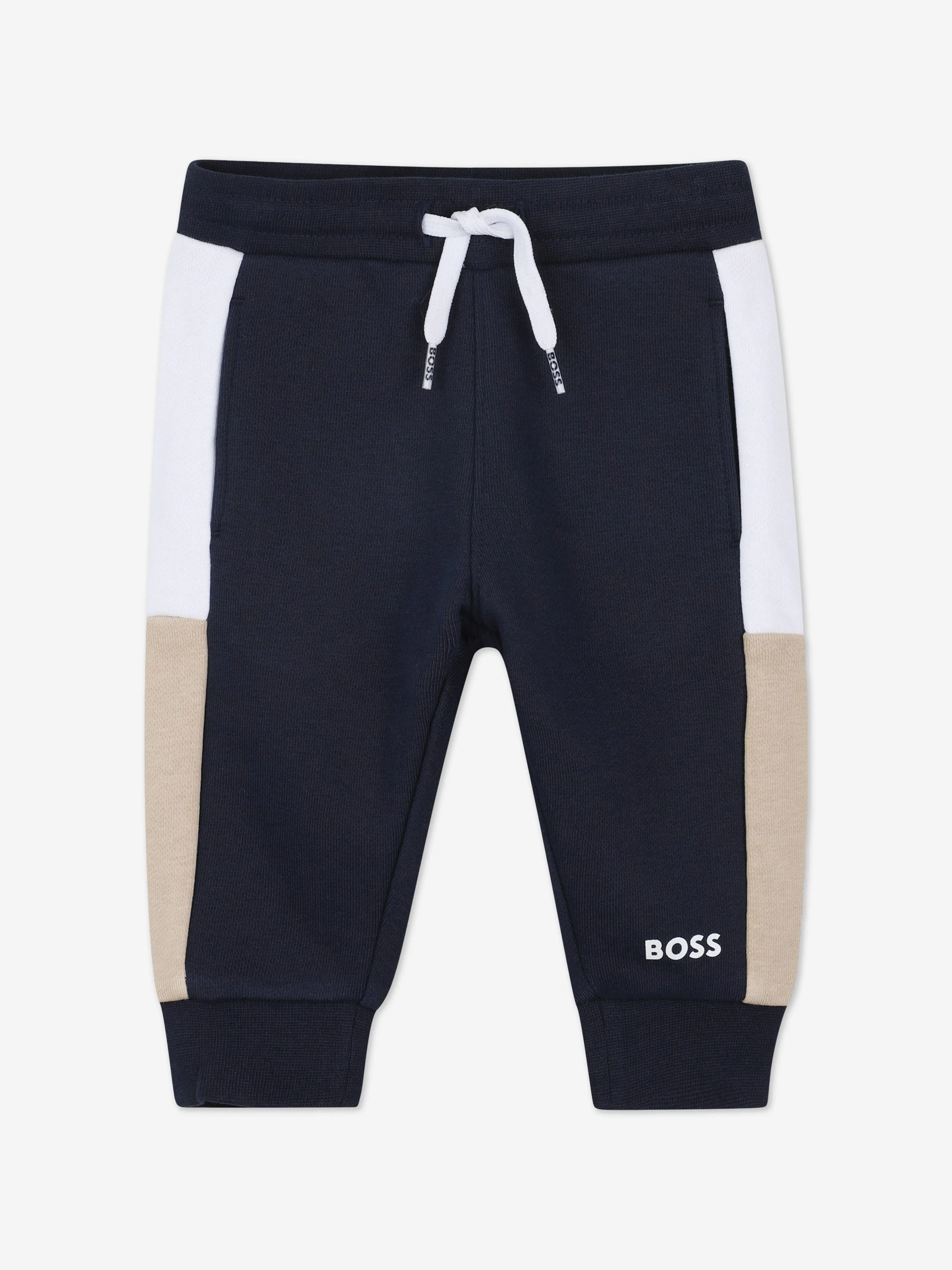 Survêtement BOSS Baby Boys à motifs colorés en marine