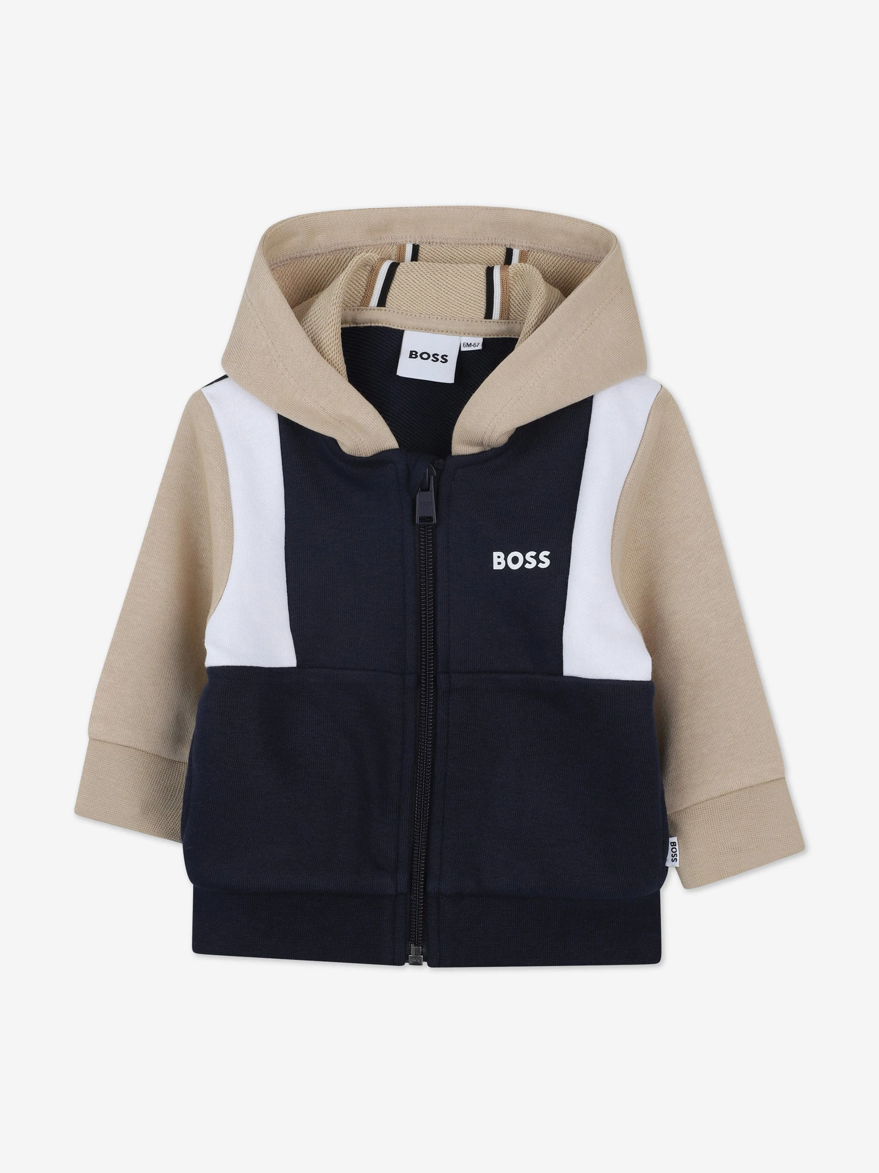 Survêtement BOSS Baby Boys à motifs colorés en marine