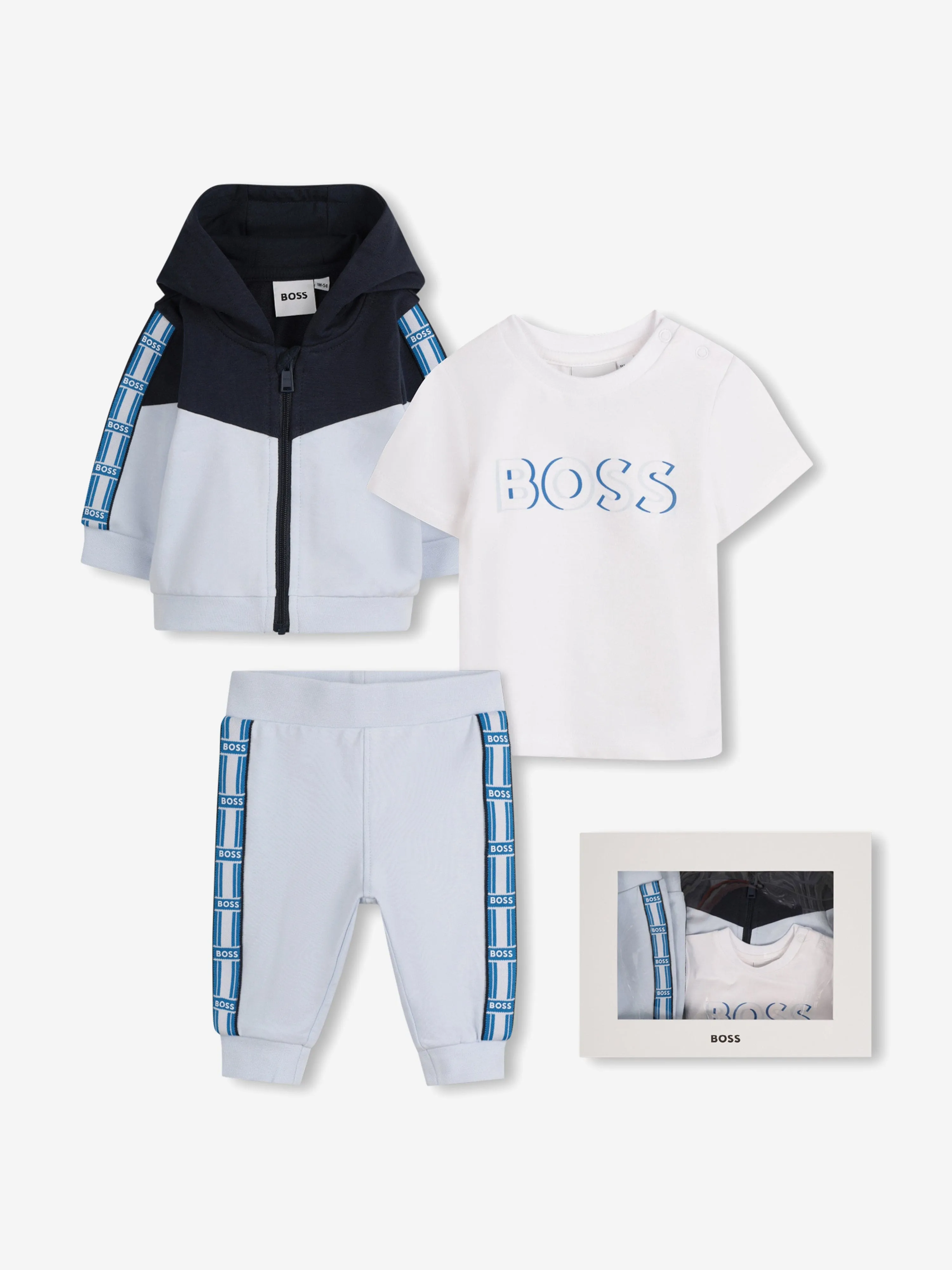 Ensemble de survêtement BOSS Baby Boys en bleu