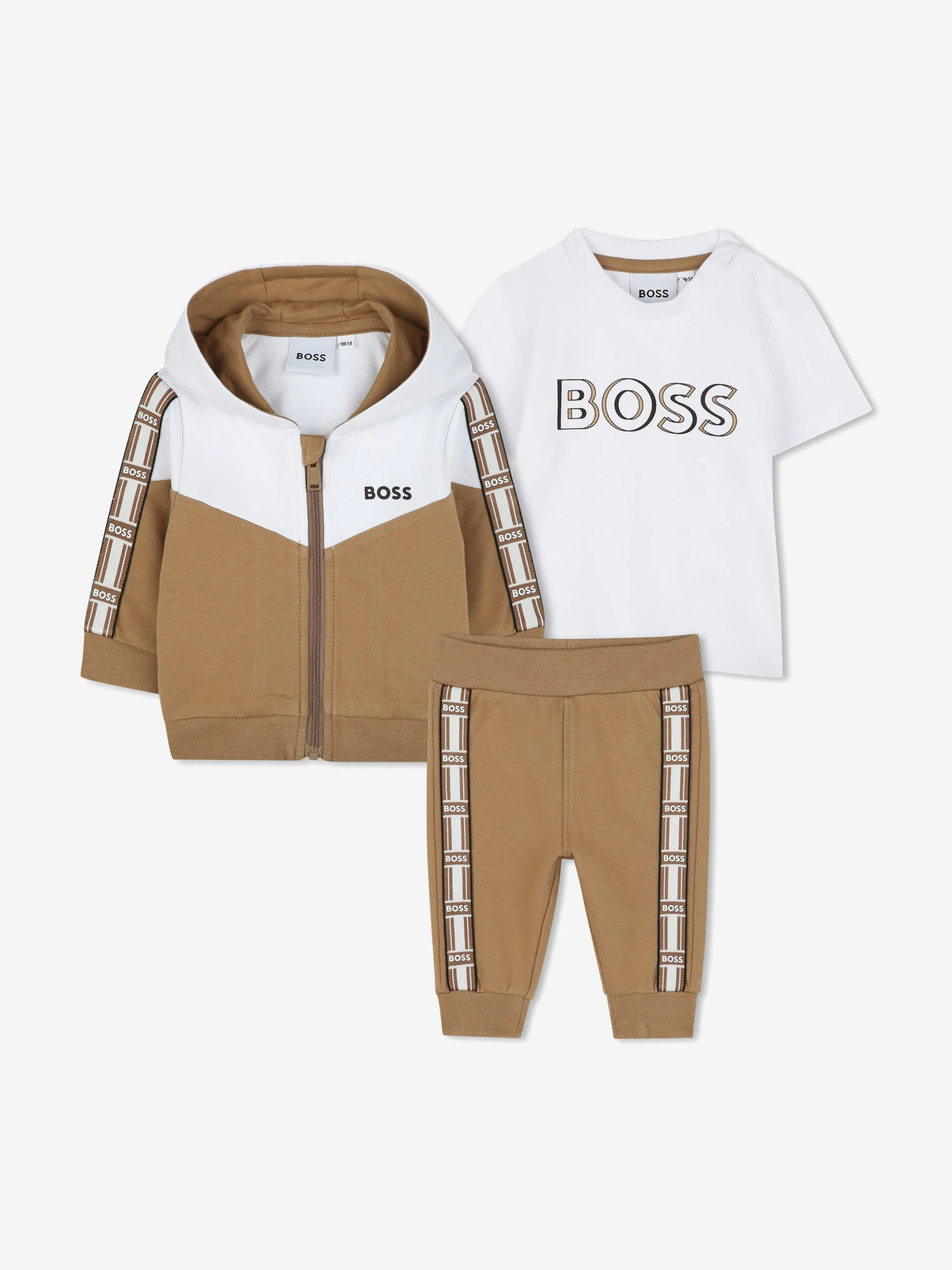 Ensemble de survêtement BOSS Baby Boys en marron