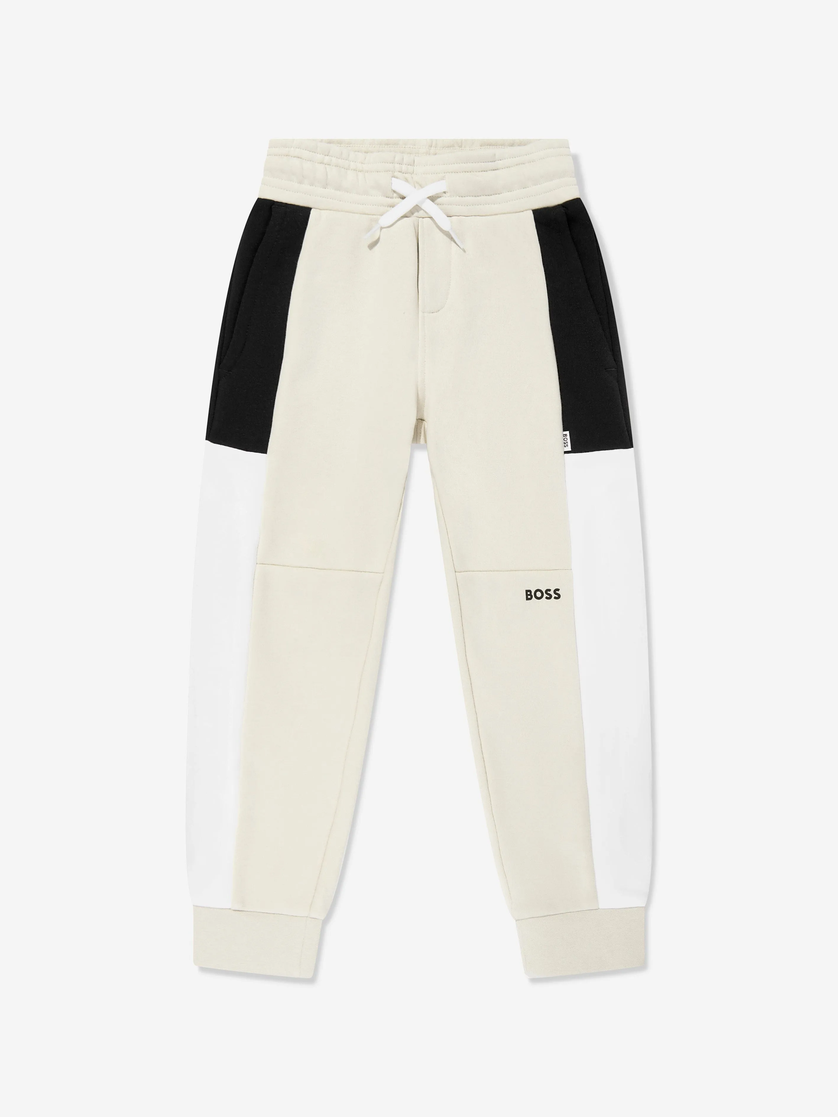 Survêtement avec logo BOSS Boys en beige