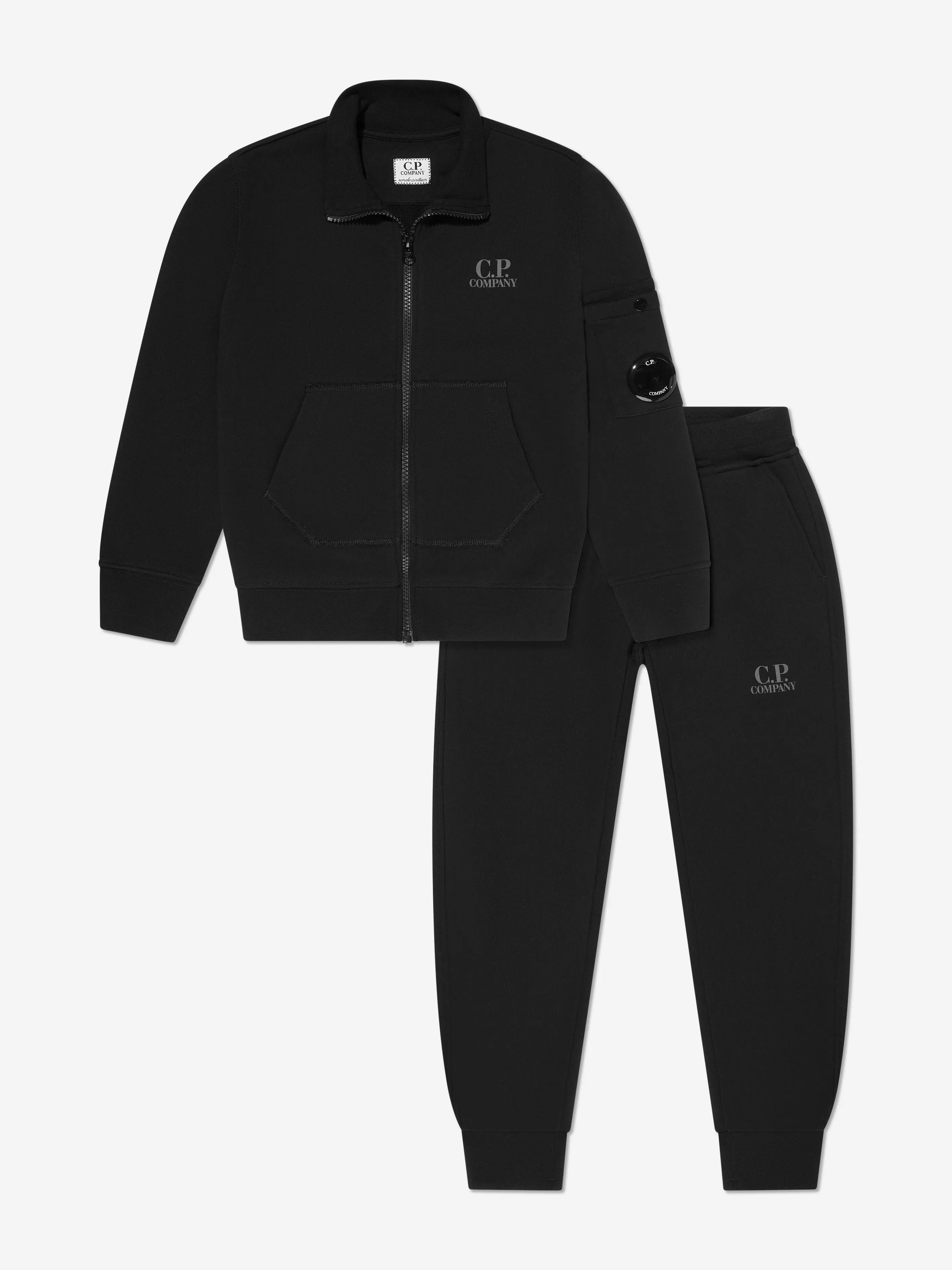 Survêtement avec logo pour garçons en noir