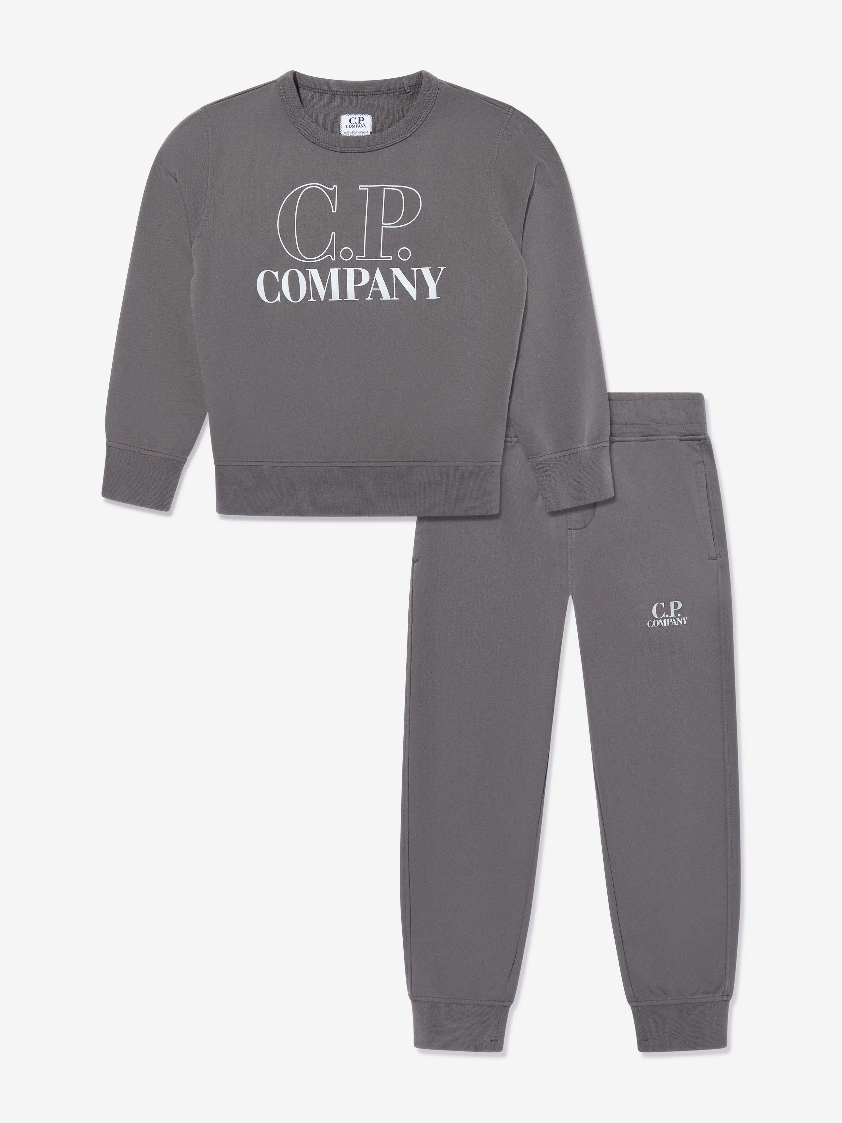 Survêtement avec logo pour garçons en gris
