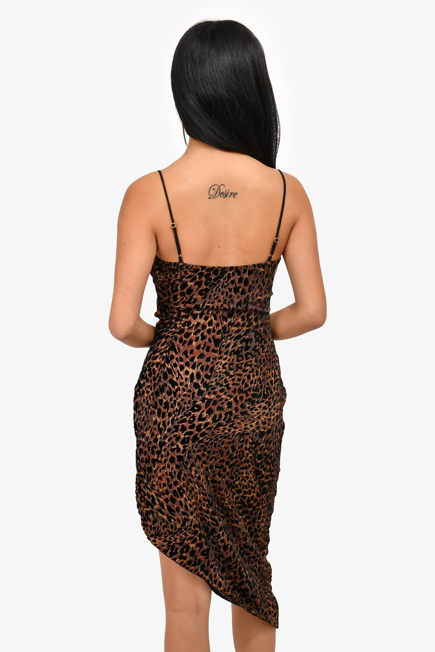 Robe sans manches imprimée léopard Camila Coelho Taille XS