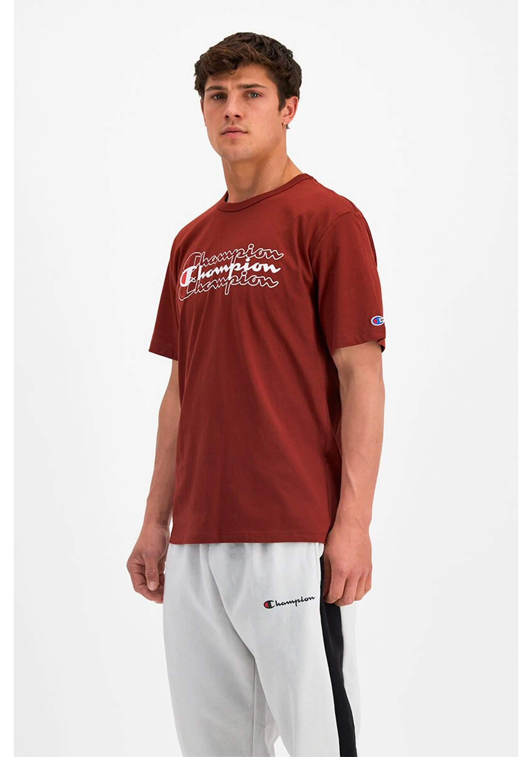 T-shirt graphique pour hommes Champions