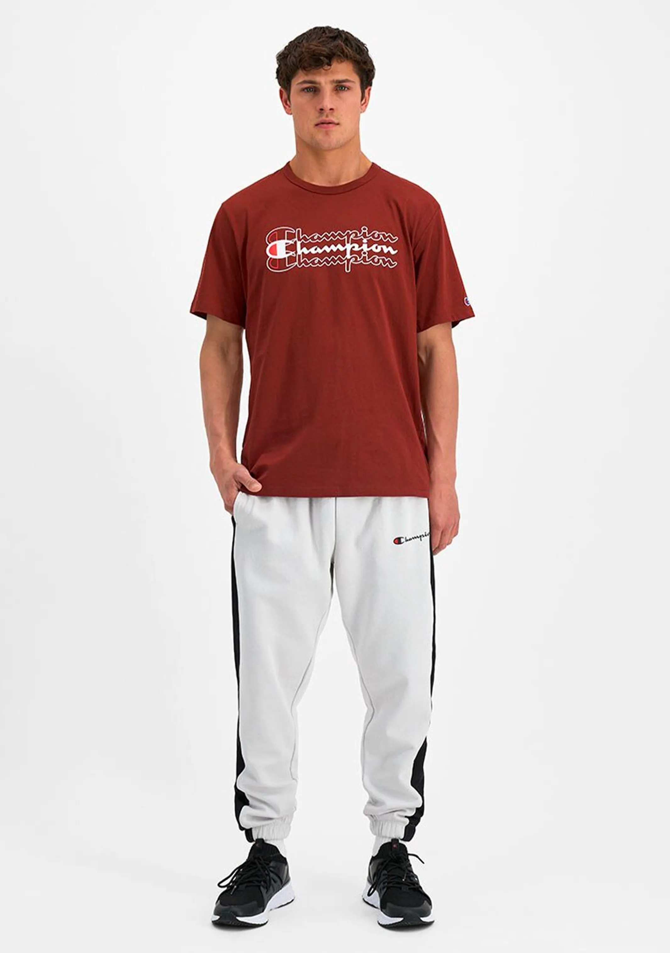 T-shirt graphique pour hommes Champions