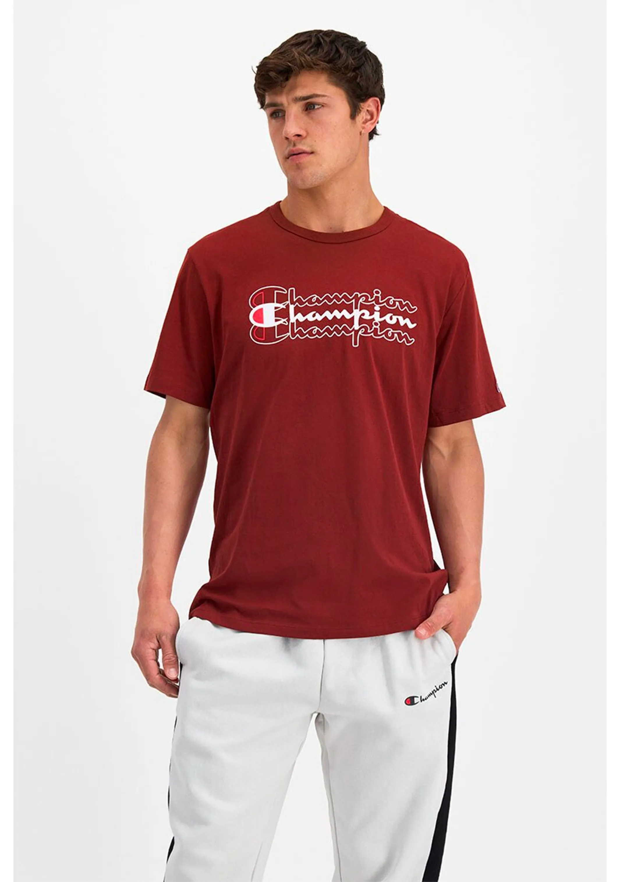 T-shirt graphique pour hommes Champions