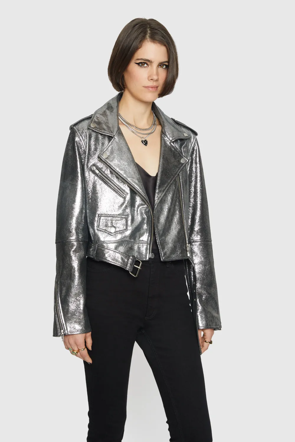 Veste moto Jett coupée