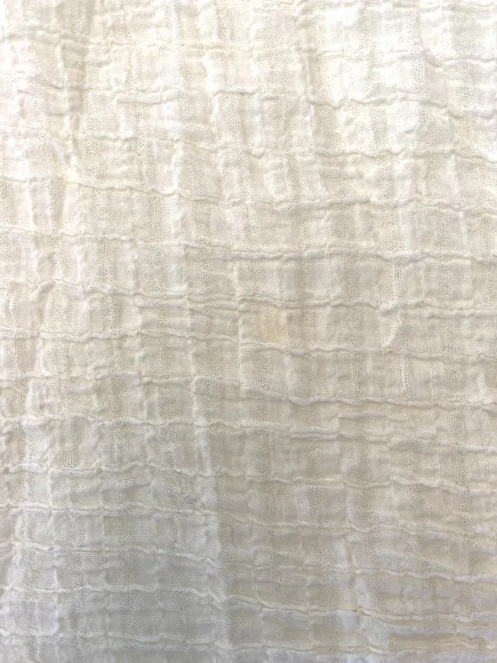 Current/Elliott Camila Trapèze Tank Crème Coton Froissé Taille 1 Haut Sans Manches