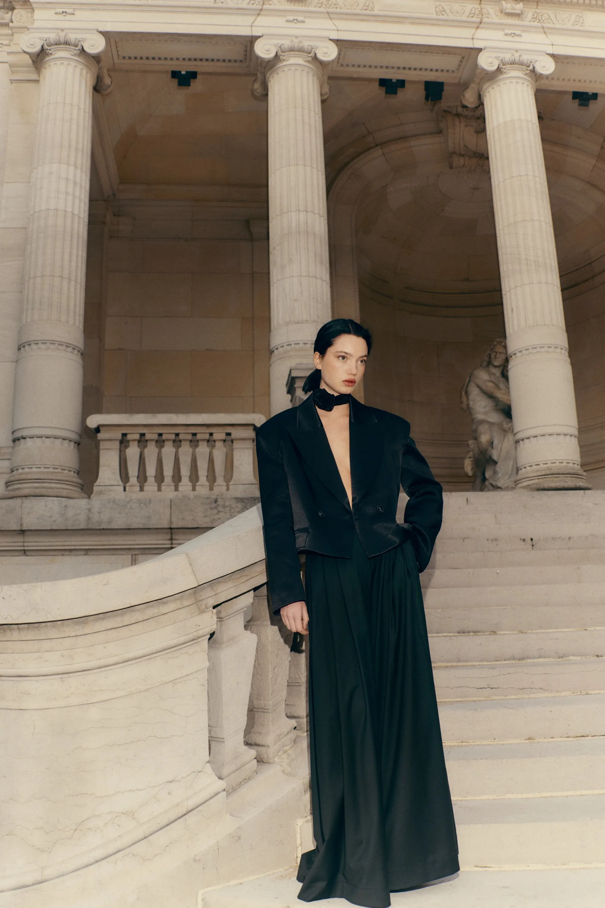Veste courte croisée