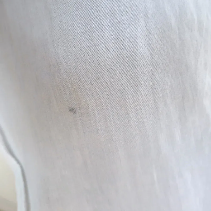Forte Forte Chemise à Volants Blanc Coton-Soie Taille 1 Haut à Manches Longues