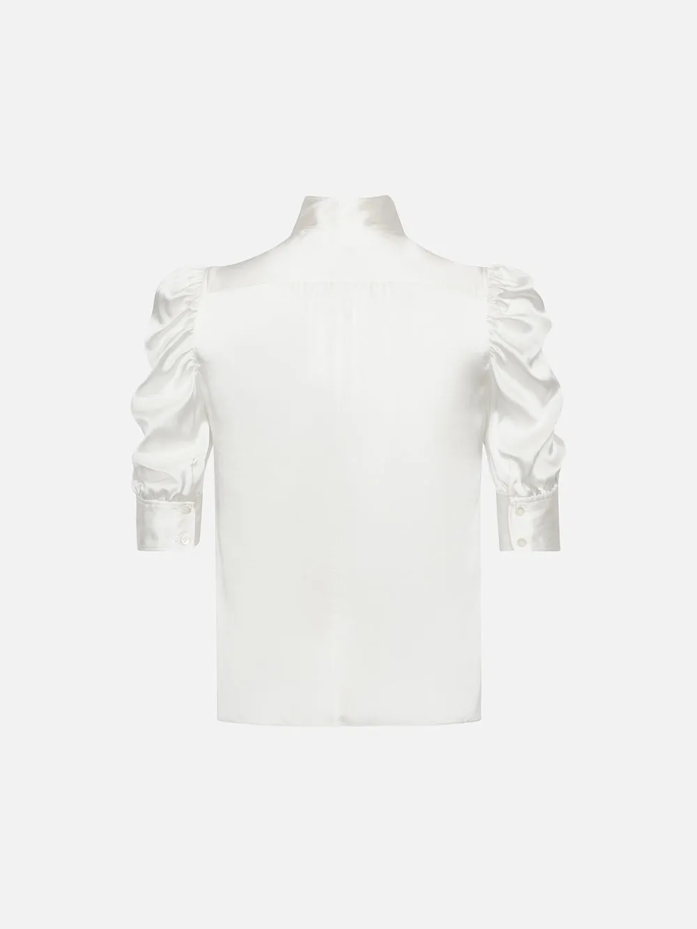 Gillian Top -- Blanc cassé brillant