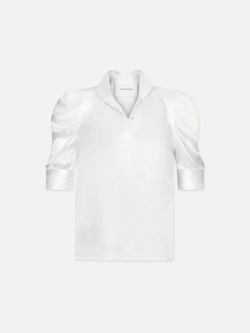 Gillian Top -- Blanc cassé brillant