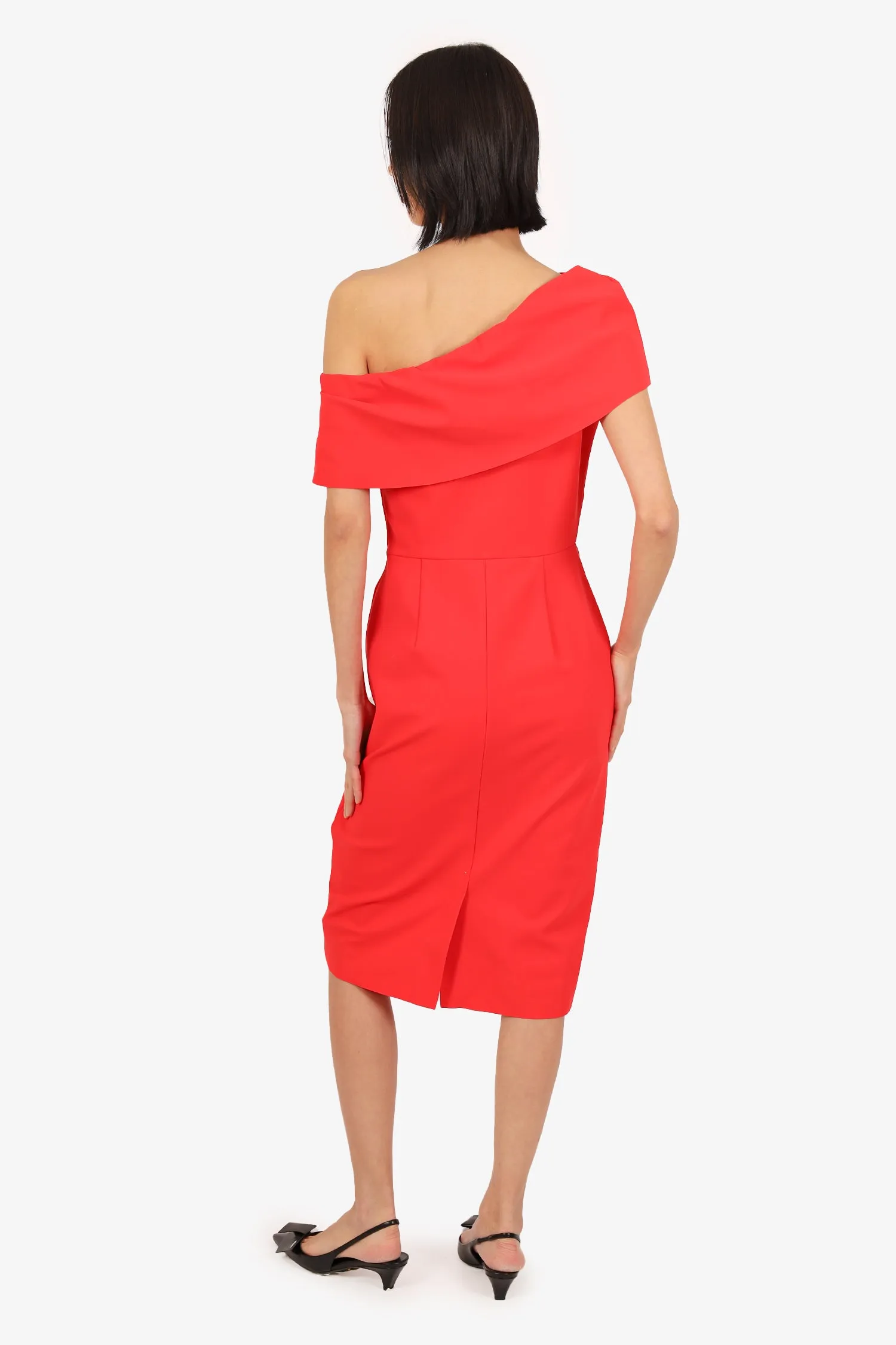 Robe rouge décolletée Greta Constantine taille L