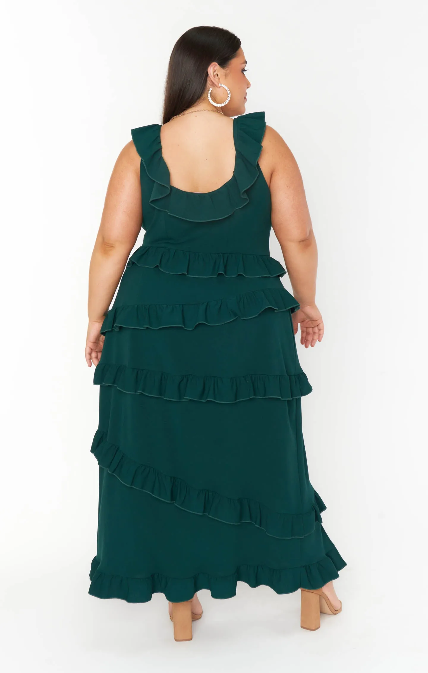 Robe Greta ~ Émeraude extensible