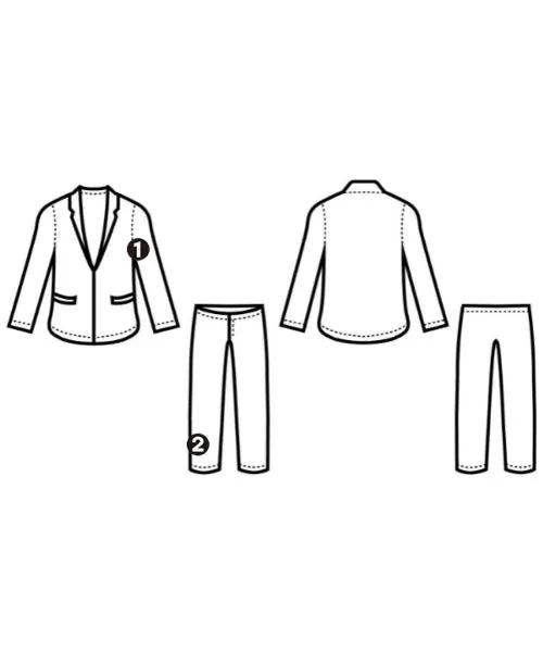 Costumes d'affaires GUCCI