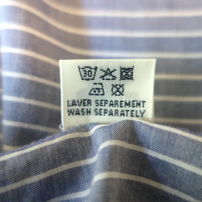 Chemise à rayures Hartford Bleu en coton Taille 1 Manches longues Haut
