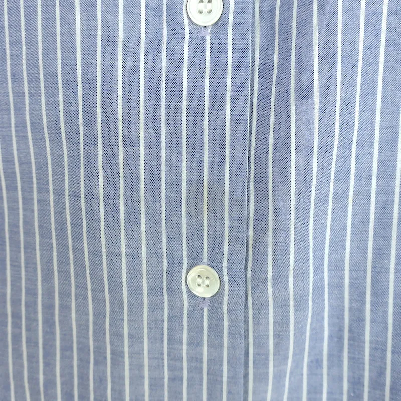 Chemise à rayures Hartford Bleu en coton Taille 1 Manches longues Haut