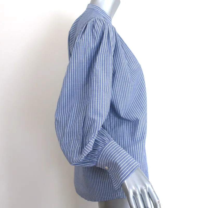 Chemise à rayures Hartford Bleu en coton Taille 1 Manches longues Haut