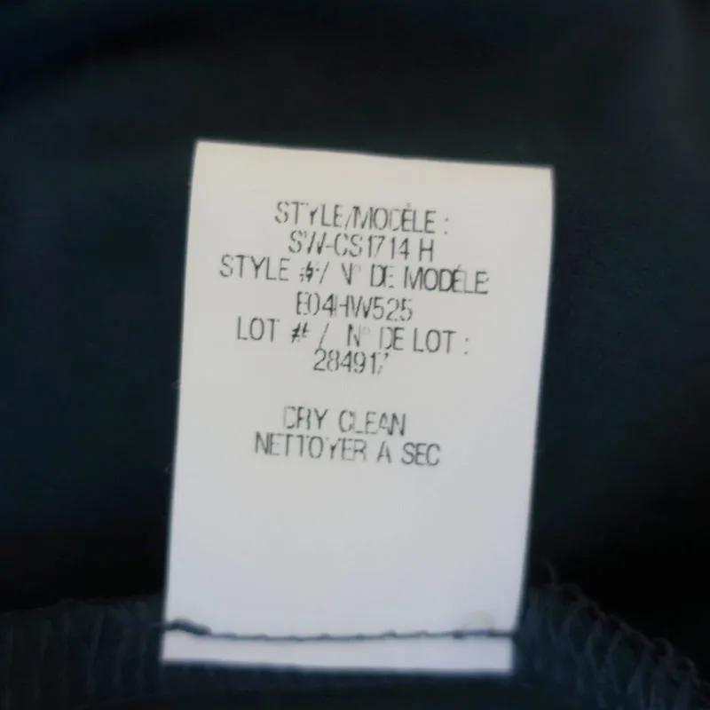Helmut Lang Débardeur asymétrique Teal en jersey Taille Petite Haut à encolure ronde