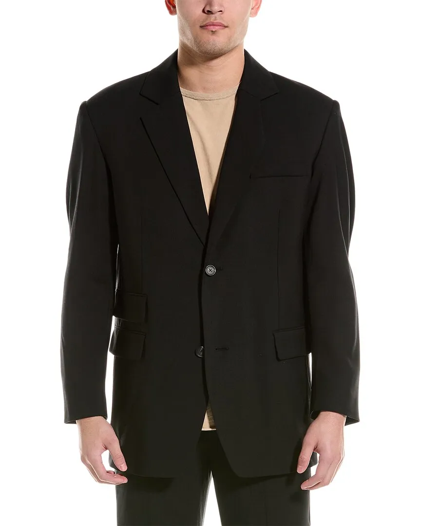 Helmut Lang Veste ample en laine mélangée
