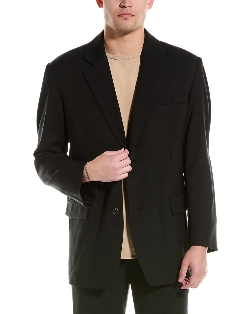 Helmut Lang Veste ample en laine mélangée