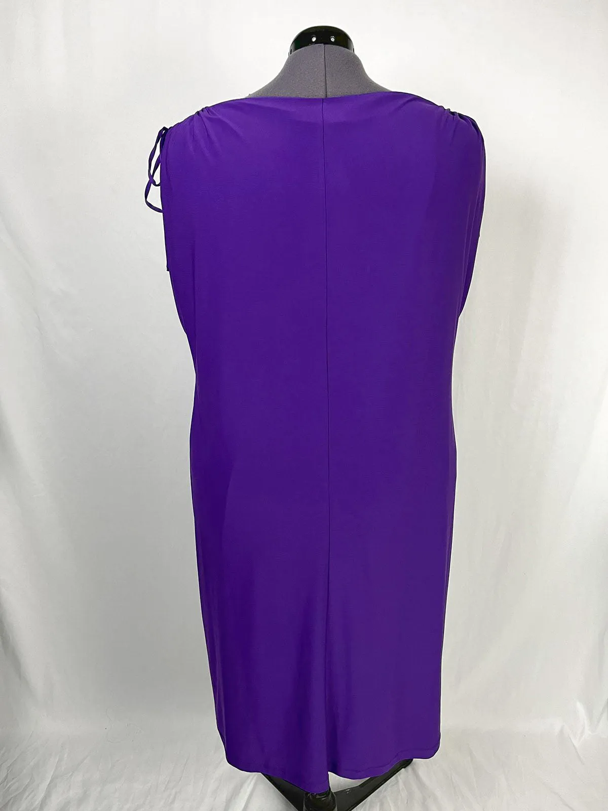 Robe torsadée Igigi taille 26/28 violette NEUVE AVEC ÉTIQUETTE