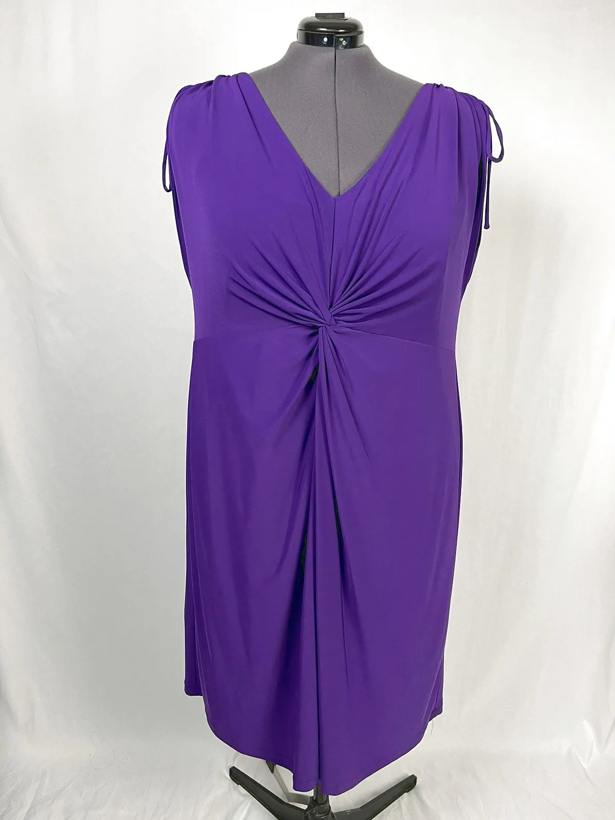 Robe torsadée Igigi taille 26/28 violette NEUVE AVEC ÉTIQUETTE