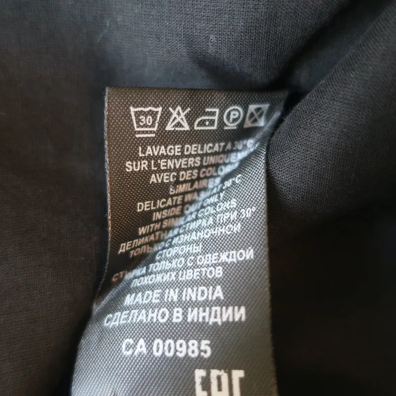 Isabel Marant Etoile Pamias Blouse à Volants Noir en Coton Taille 34 Haut à Manches Longues
