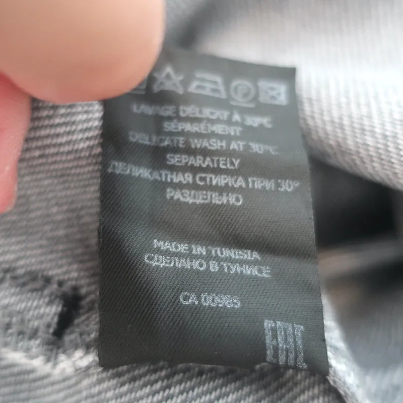 Chemise oversize Tania grise taille 38 à manches longues Isabel Marant Etoile