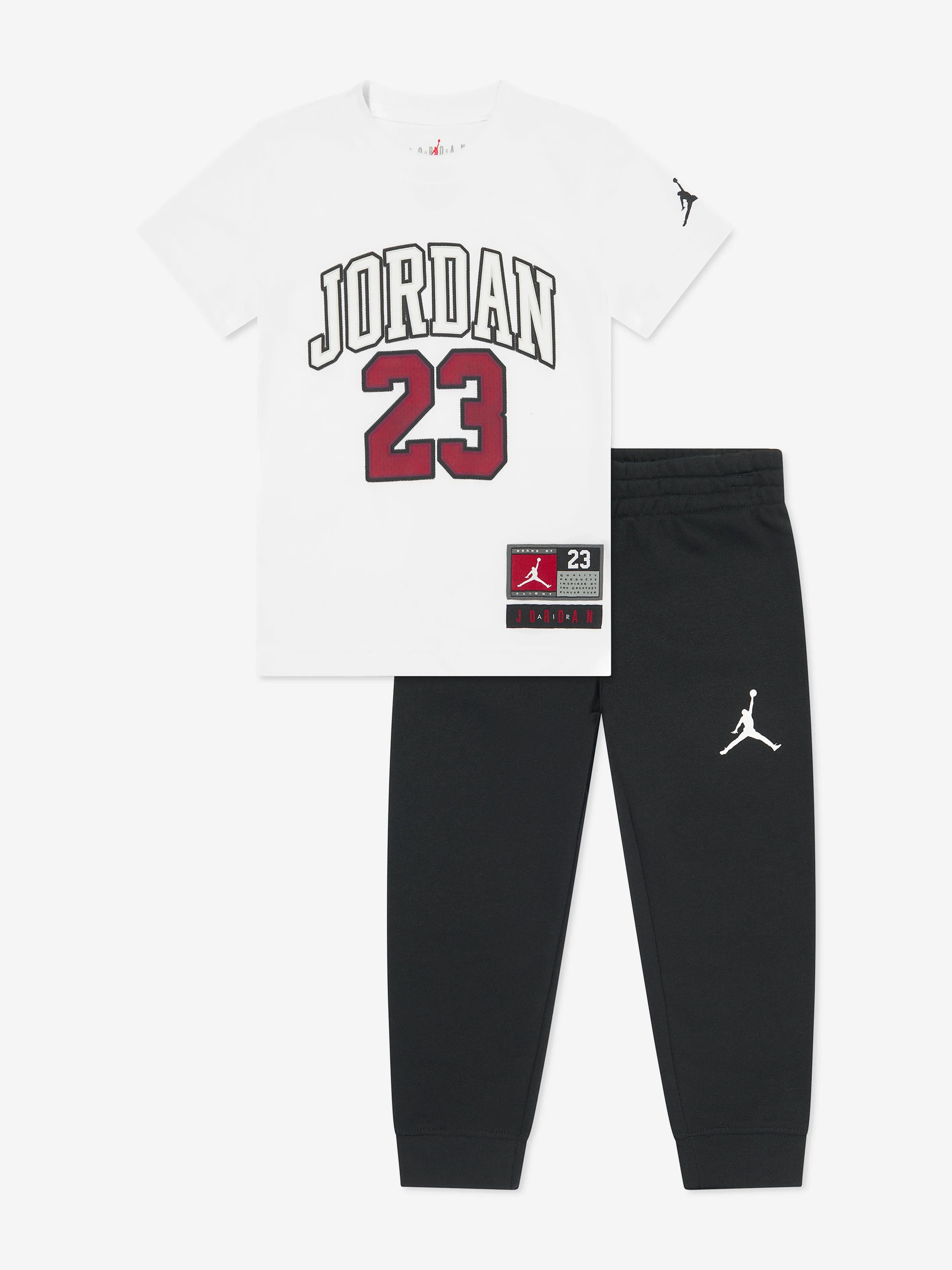 Pack de maillots Jordan pour garçons - Ensemble de t-shirts en noir