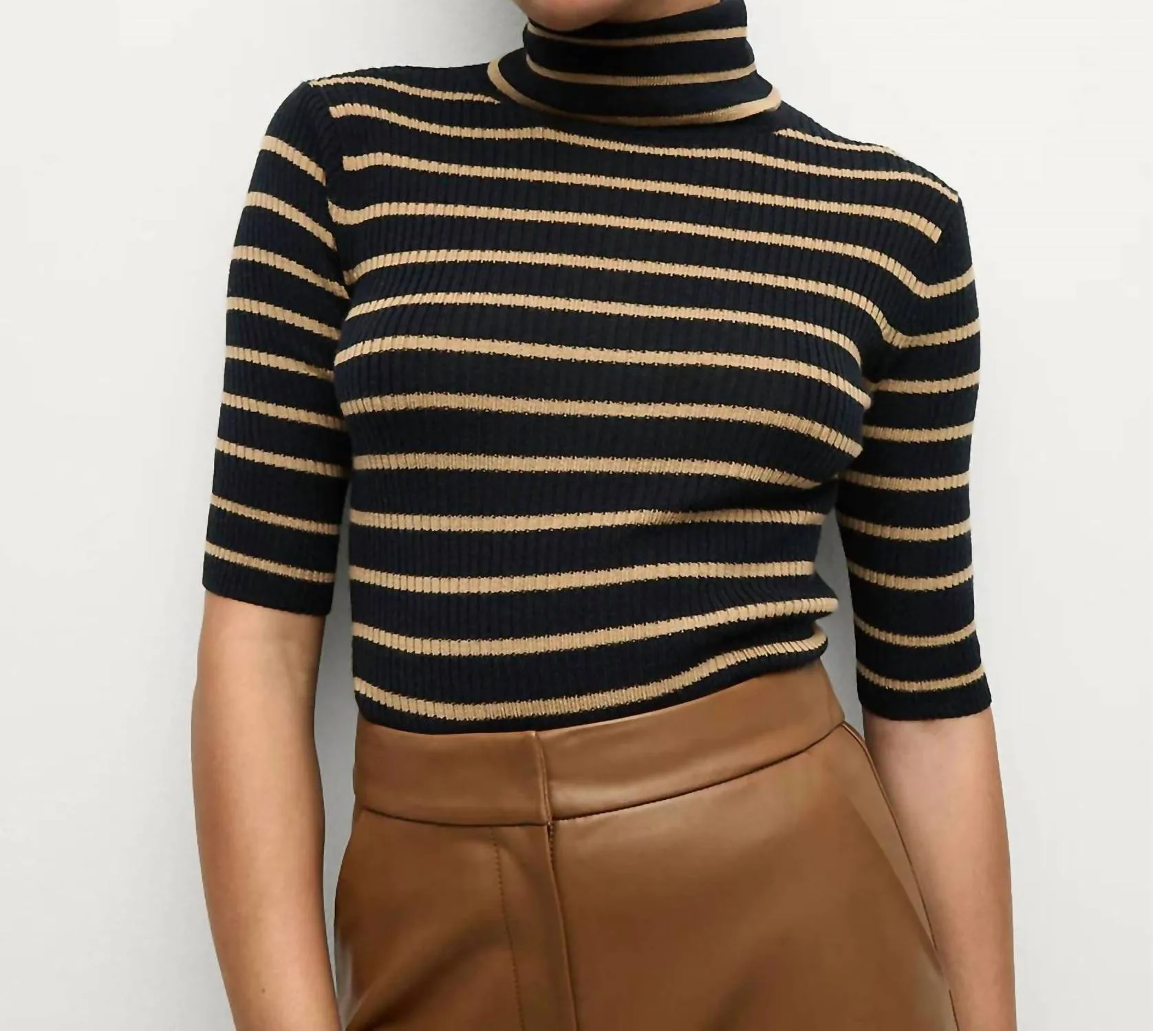 Pull Katrina En Marine/khaki