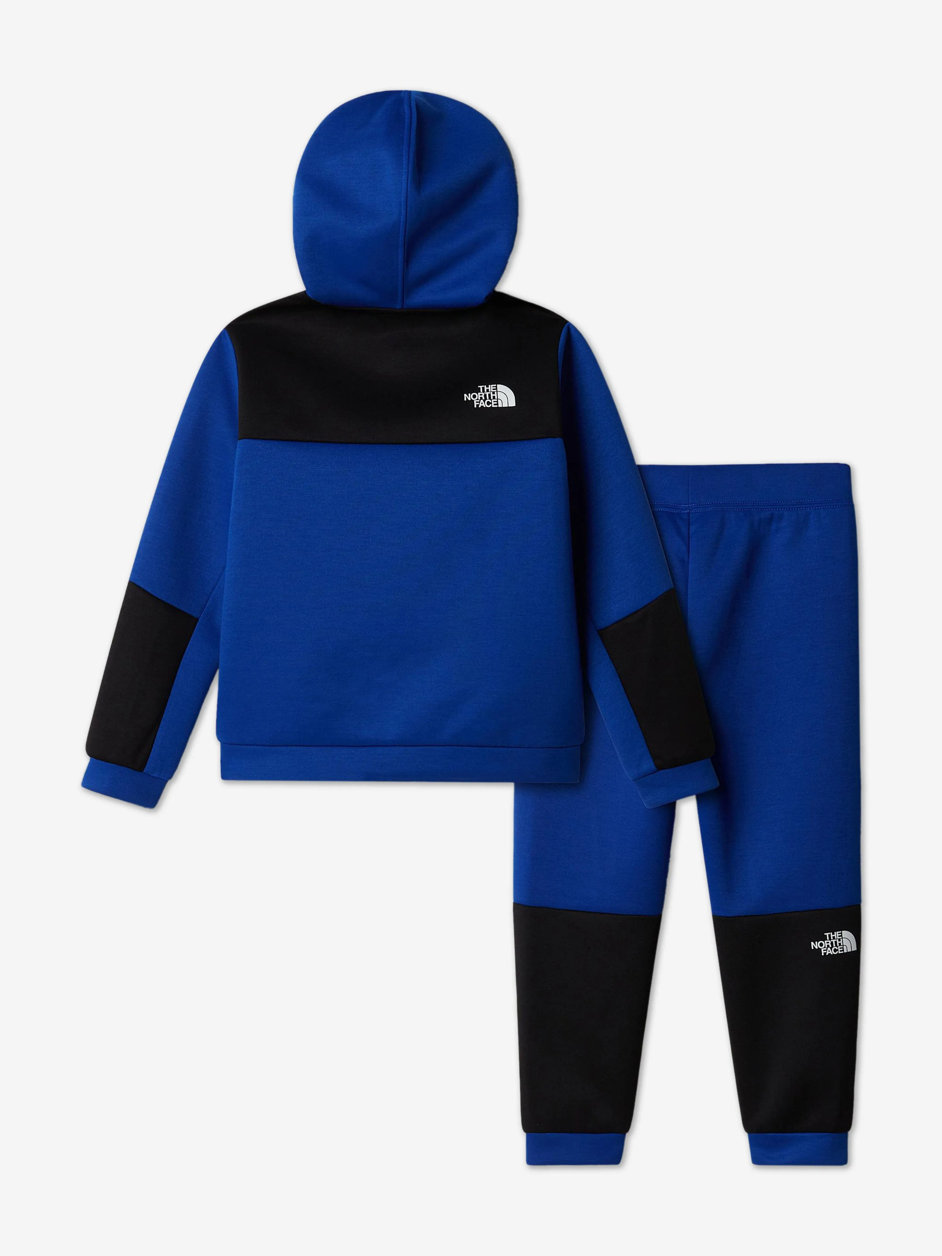 Survêtement enfant à zip complet facile en bleu