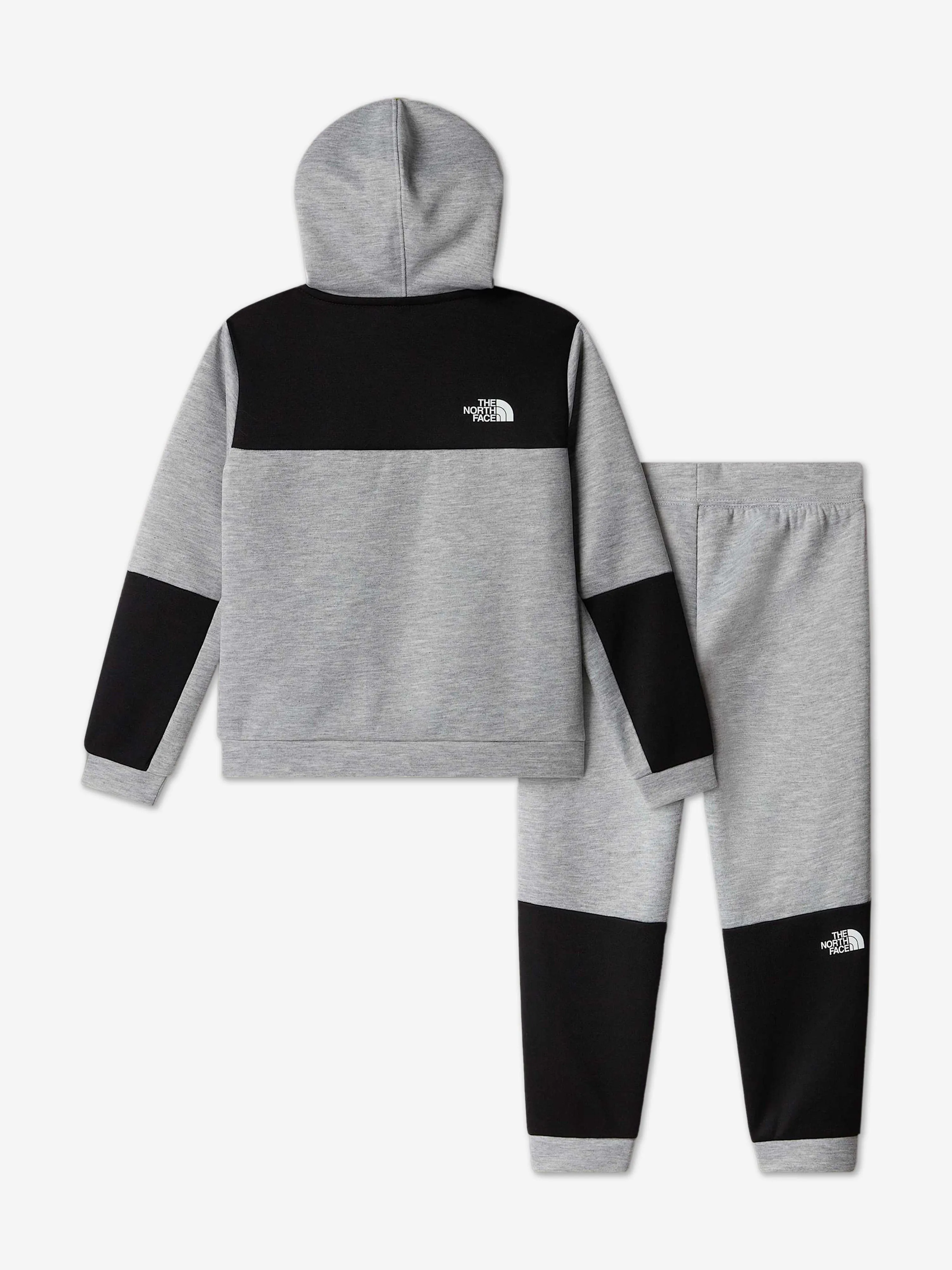 Survêtement à zip complet facile pour enfants en gris